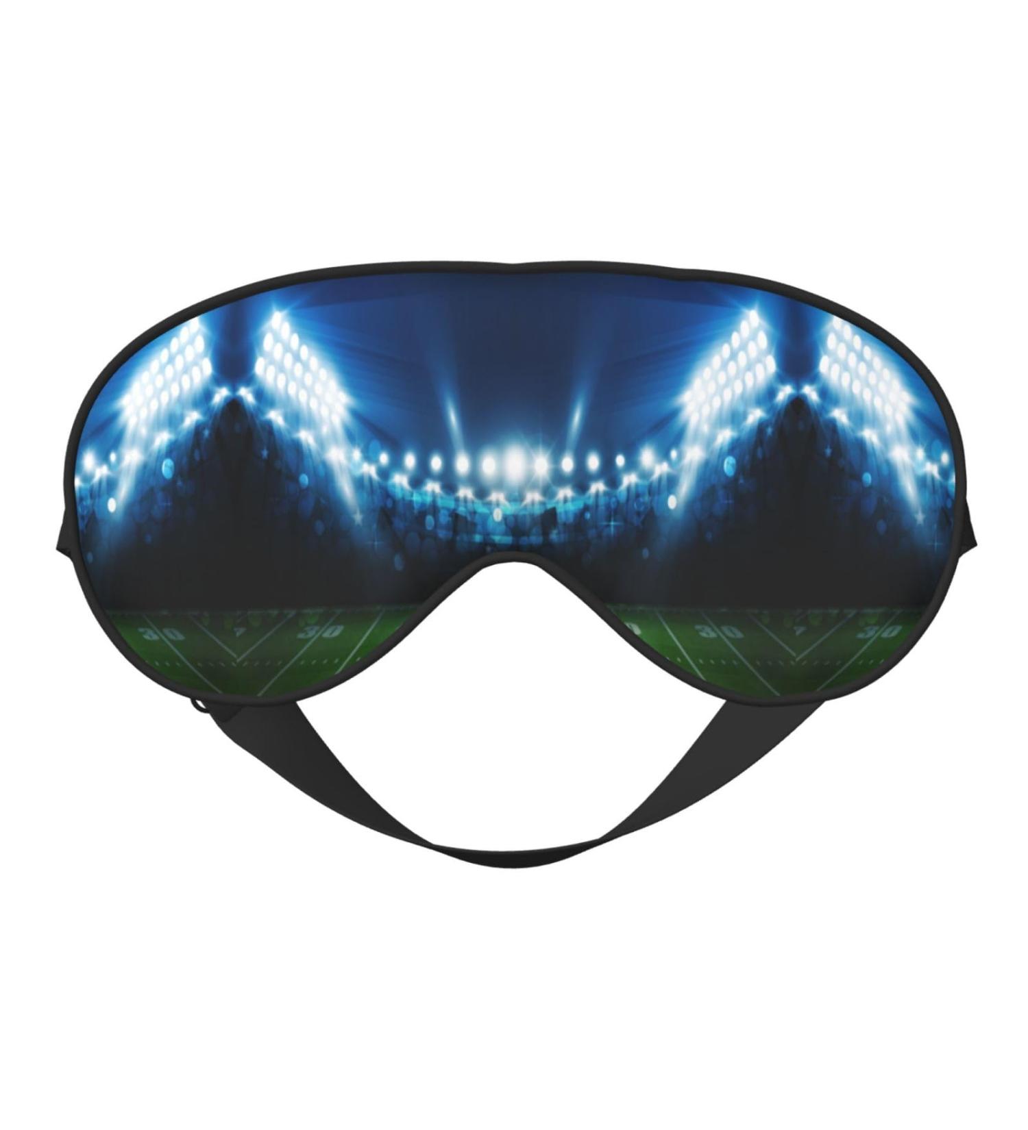 Double-Sided Eye Mask | American Football Arena Sleep Shade | Unisex Sleep Mask for Restful Nights - Buy Online on GoSupps.com