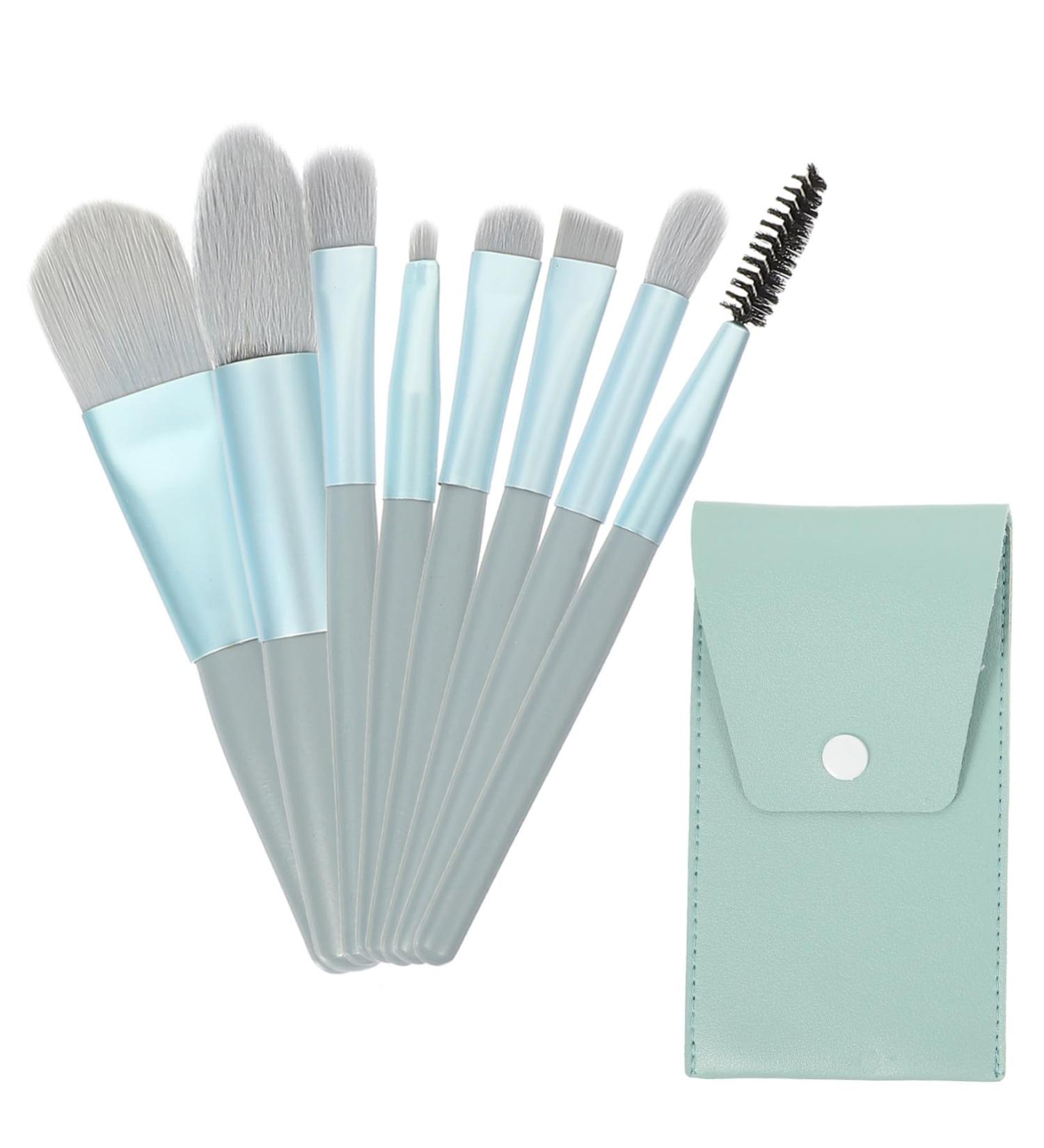 POPETPOP 2 Sets Travel Makeup Brushes Women s Suits Supple Makeup Girls Suit Face Beauty Tools Mini Brush Make up Brush Eyeshadow Women Makeup Supplies Miss Powder Pu Soft - Buy Online on GoSupps.com