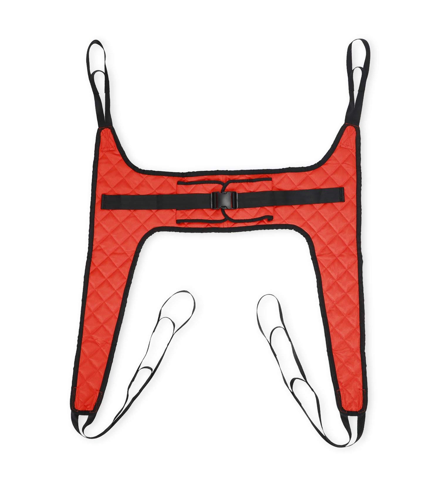 Full Body Sling Patient Lift - Universal 4-Point Transfer Hammock for Bathroom Transfers - Red | Shop Internationally - Buy Online on GoSupps.com
