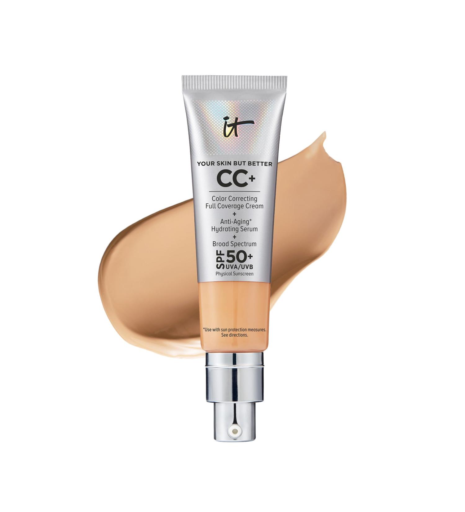 It Cosmetics Your Skin But Better CC+ Cream SPF 50+ Medium Tan - 32ml | International Shipping - Buy Online on GoSupps.com