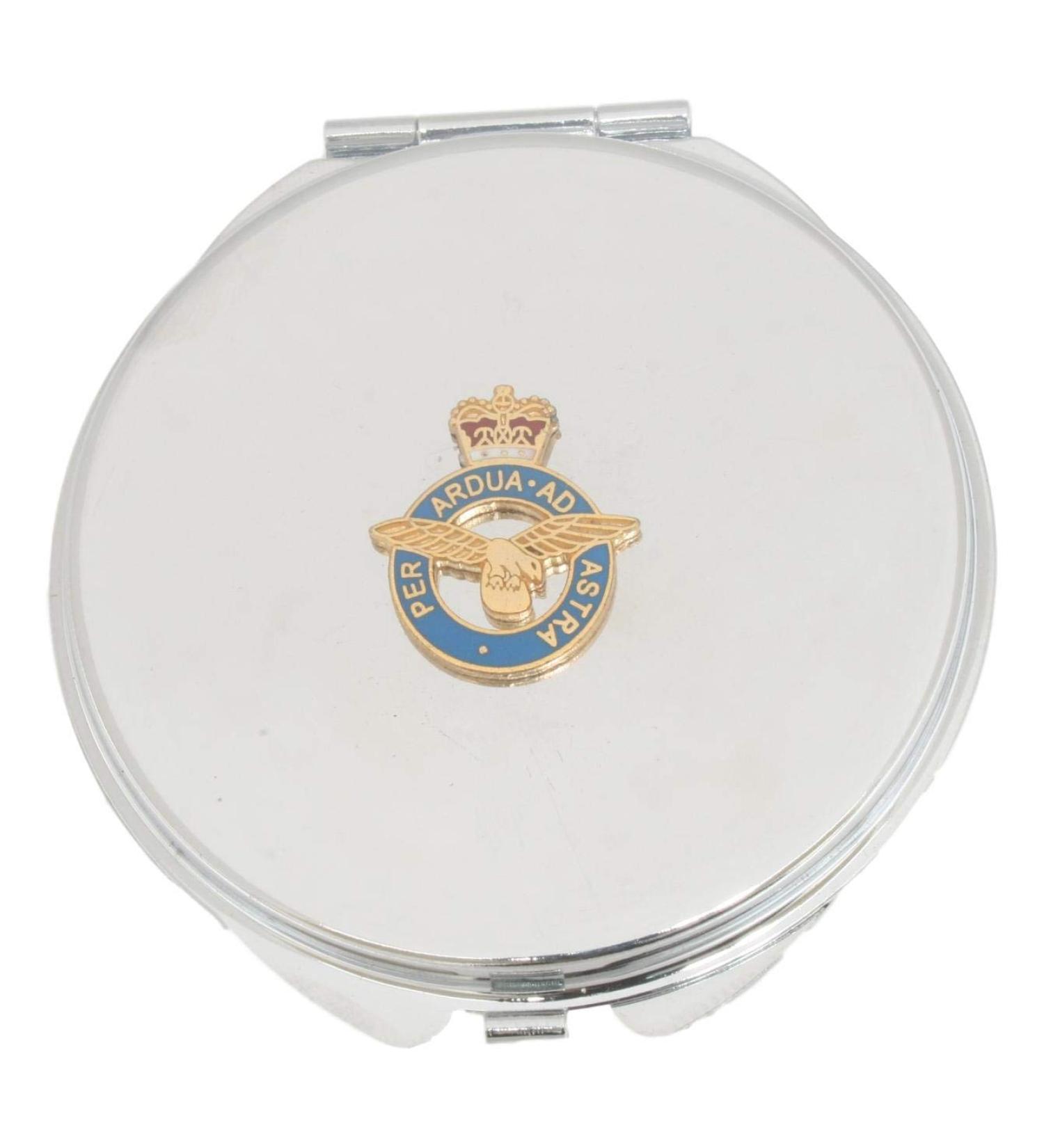RAF Cut Out Compact Mirror Handbag Gift With Free Engraving ME53 - Buy Online on GoSupps.com