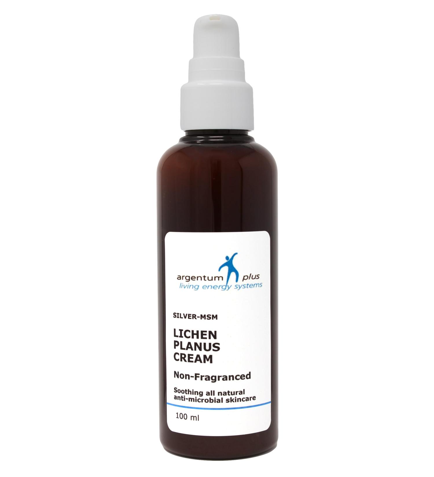 Argentum Plus Silver-MSM Lichen Planus Cream 100ml - Non-Fragranced Formula for Lichen Planus Prone Skin - Buy Online on GoSupps.com