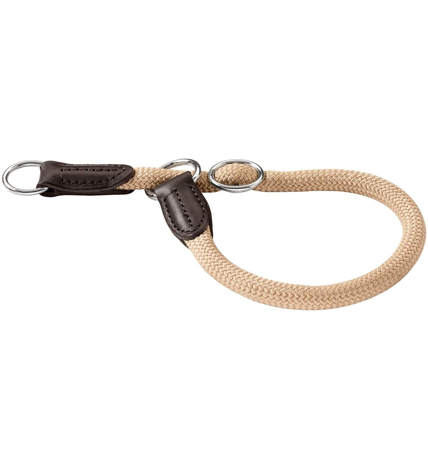 HUNTER Freestyle Dressage Dog Collar - Robust Weatherproof Beige Size M 45 cm | International Shipping Available - Buy Online on GoSupps.com