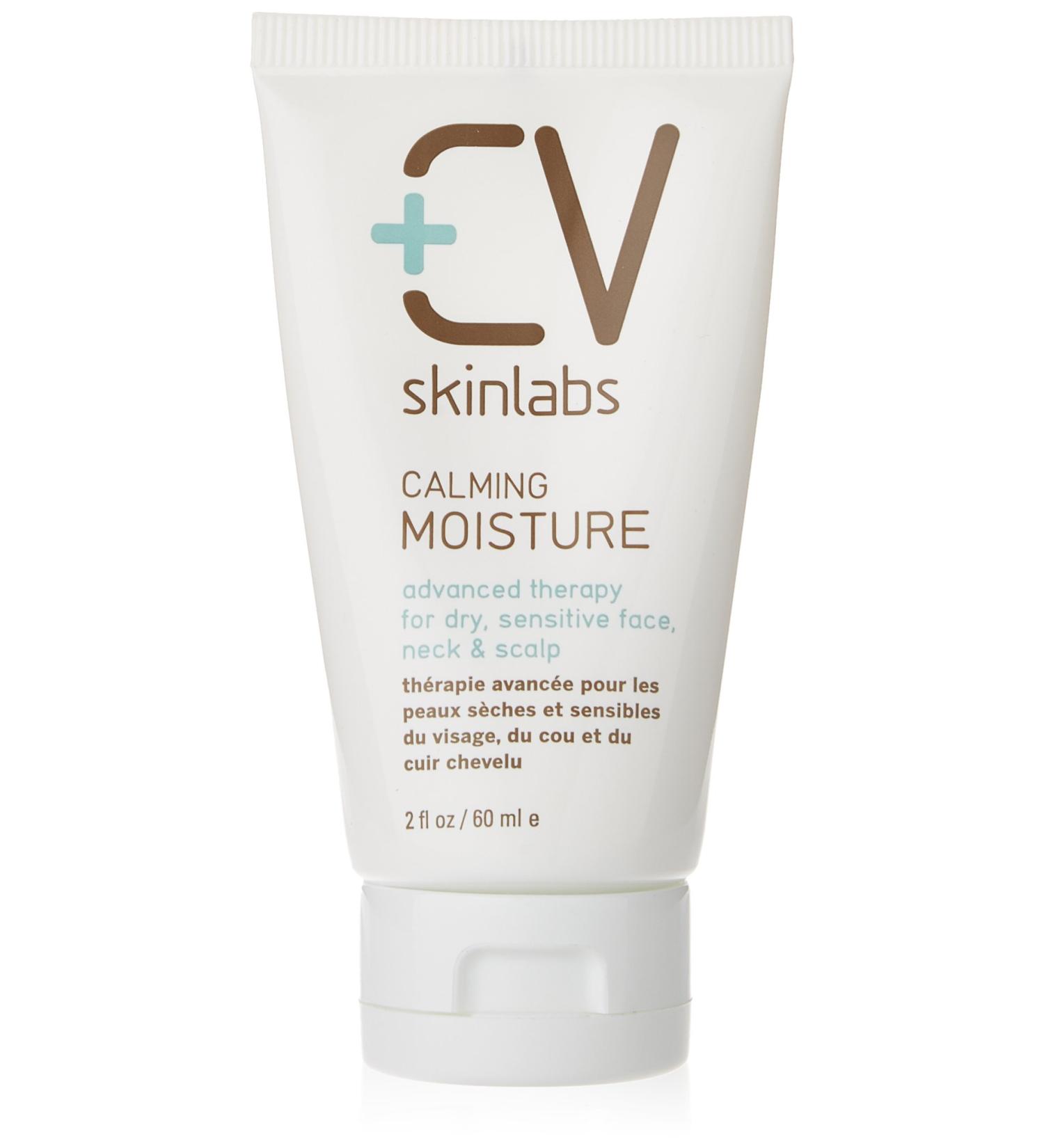 CV Skinlabs Calming Moisture for Face, Neck & Scalp - 2 fl. oz. | Soothes Skin Irritation - Buy Online on GoSupps.com