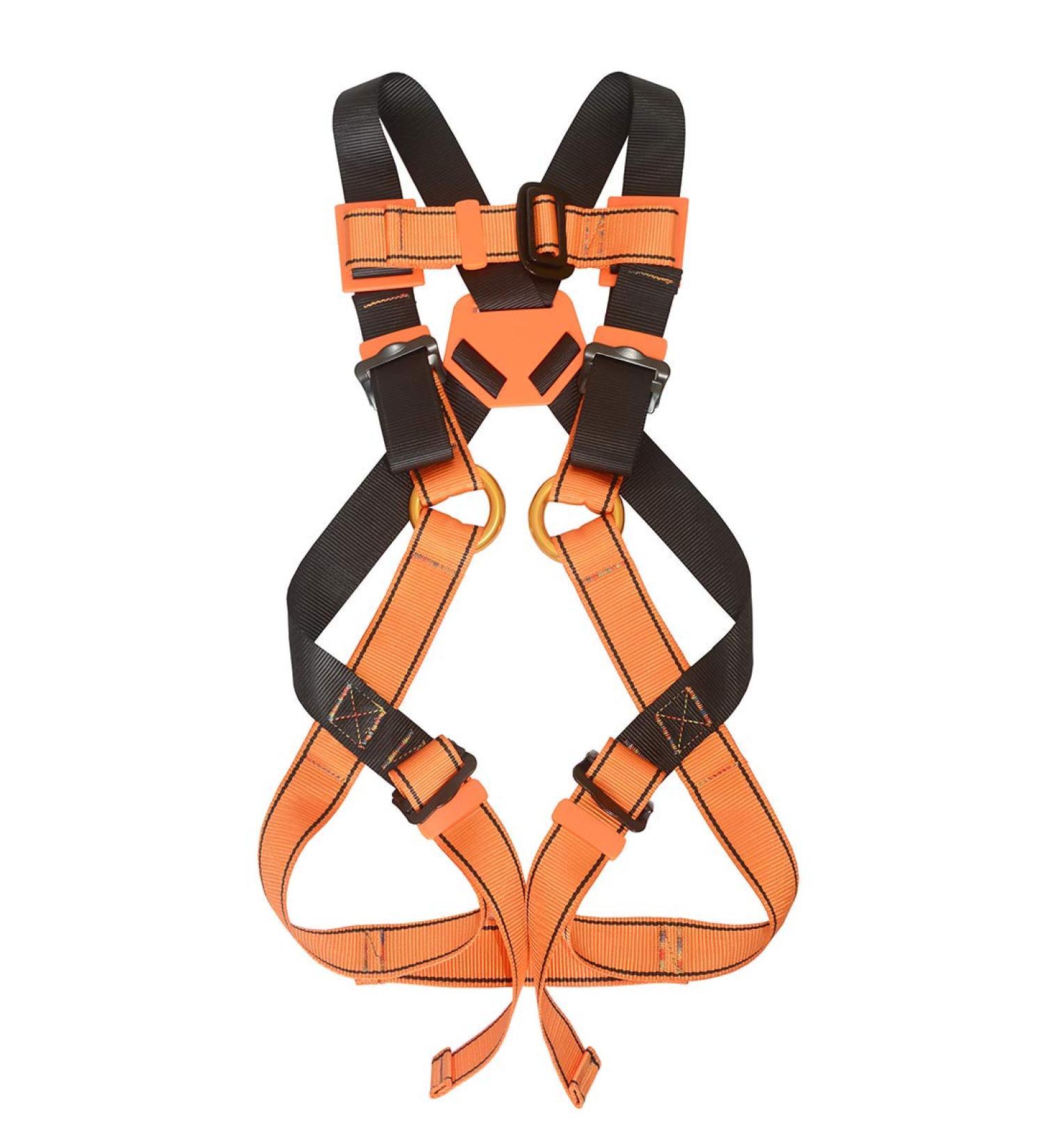 HeeJo Kids Body Youth Safety Zipline Climbing Belt - Orange (8-14 Years) - Buy Online on GoSupps.com