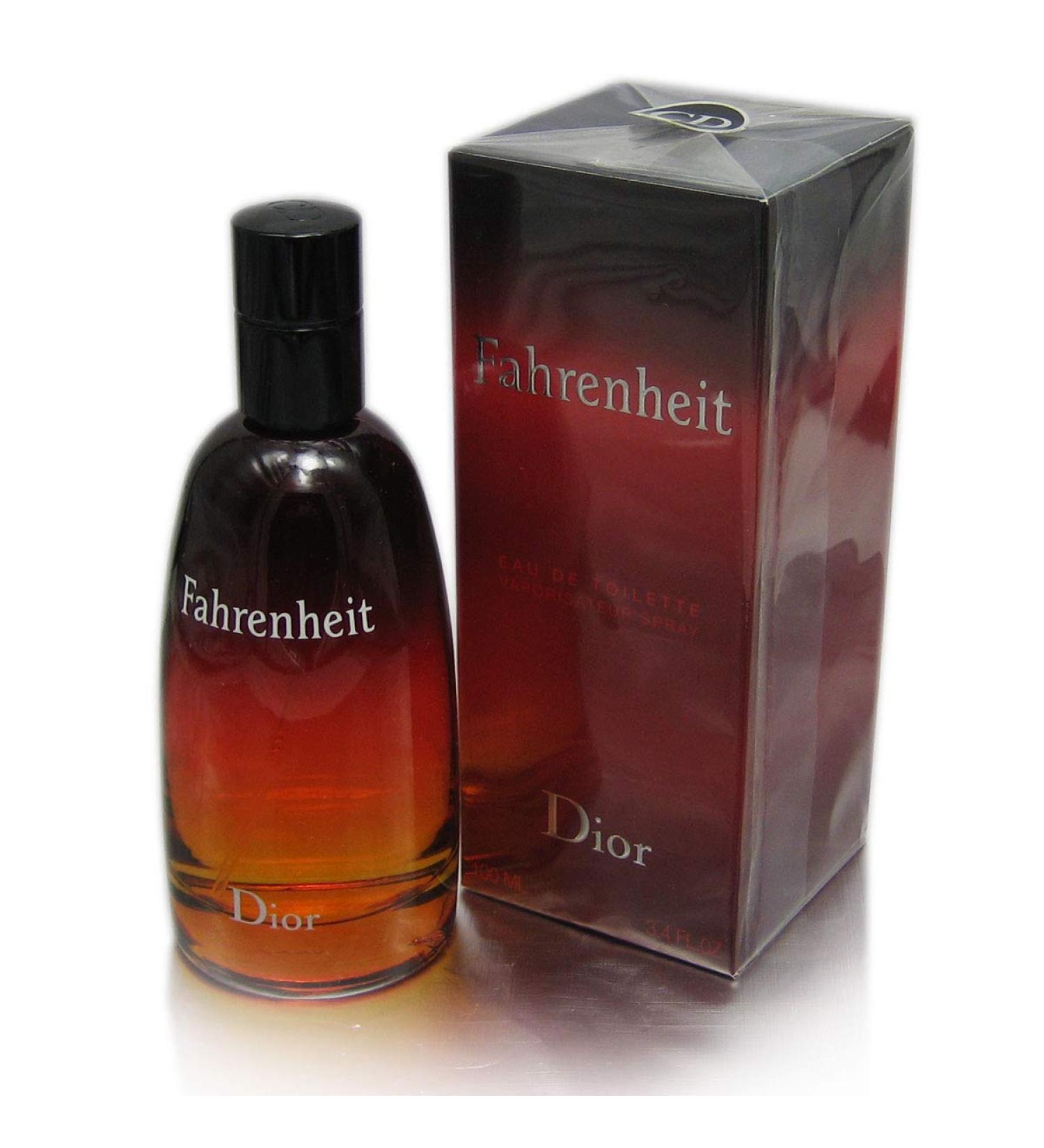 Christian Dior Fahrenheit Men's Eau De Toilette Spray Red 3.4 Oz - 3.4 Fl Oz - Buy Online on GoSupps.com