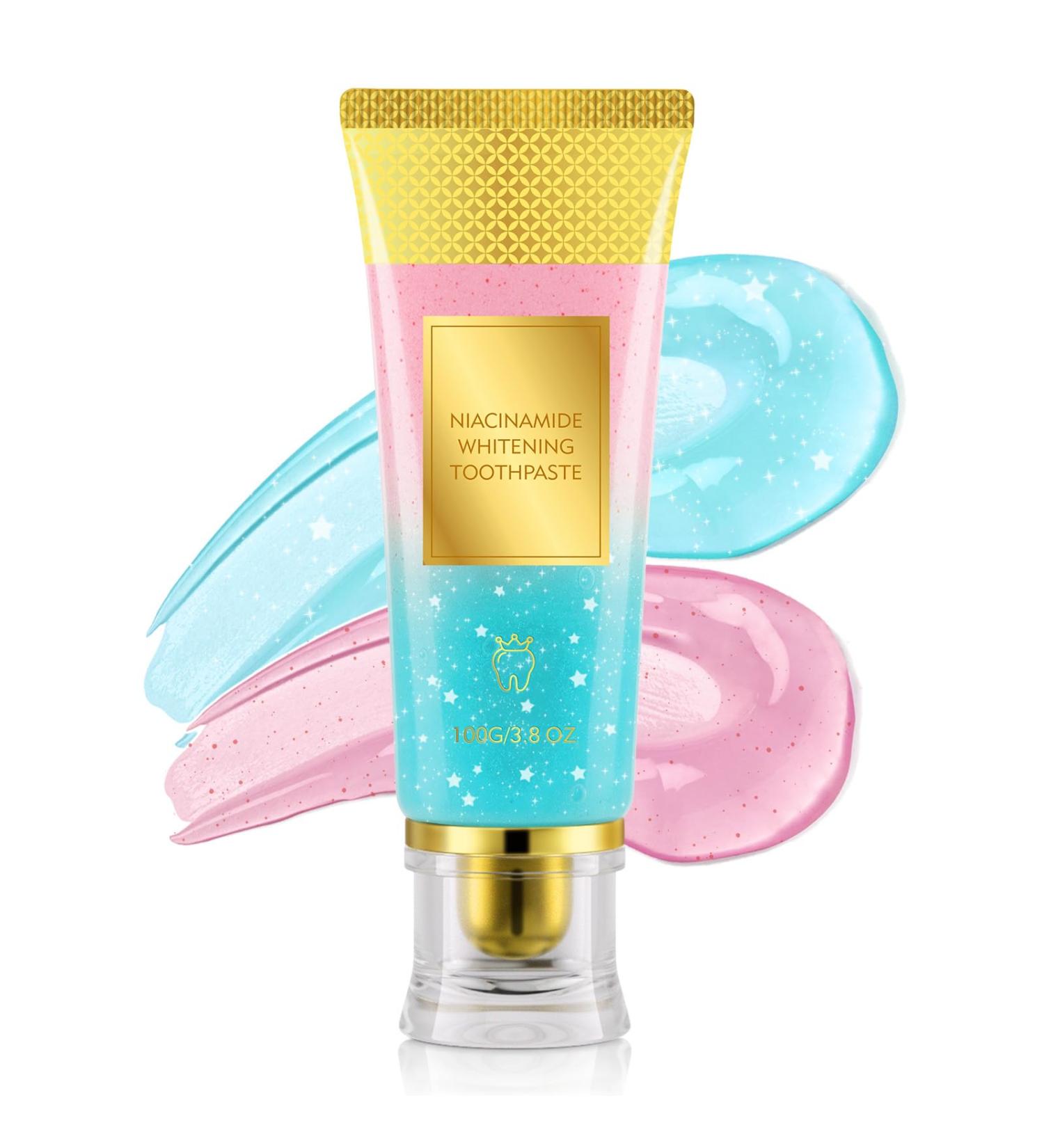 Niacinamide Toothpaste for Whitening & Sensitive Teeth Soothes Sensitivity Strengthens Enamel Fresh Breath Dentist-Recommended Ingredients Fluoride-Free 4.23 Oz 3.8 Ounce (Pack of 1) - Buy Online on GoSupps.com