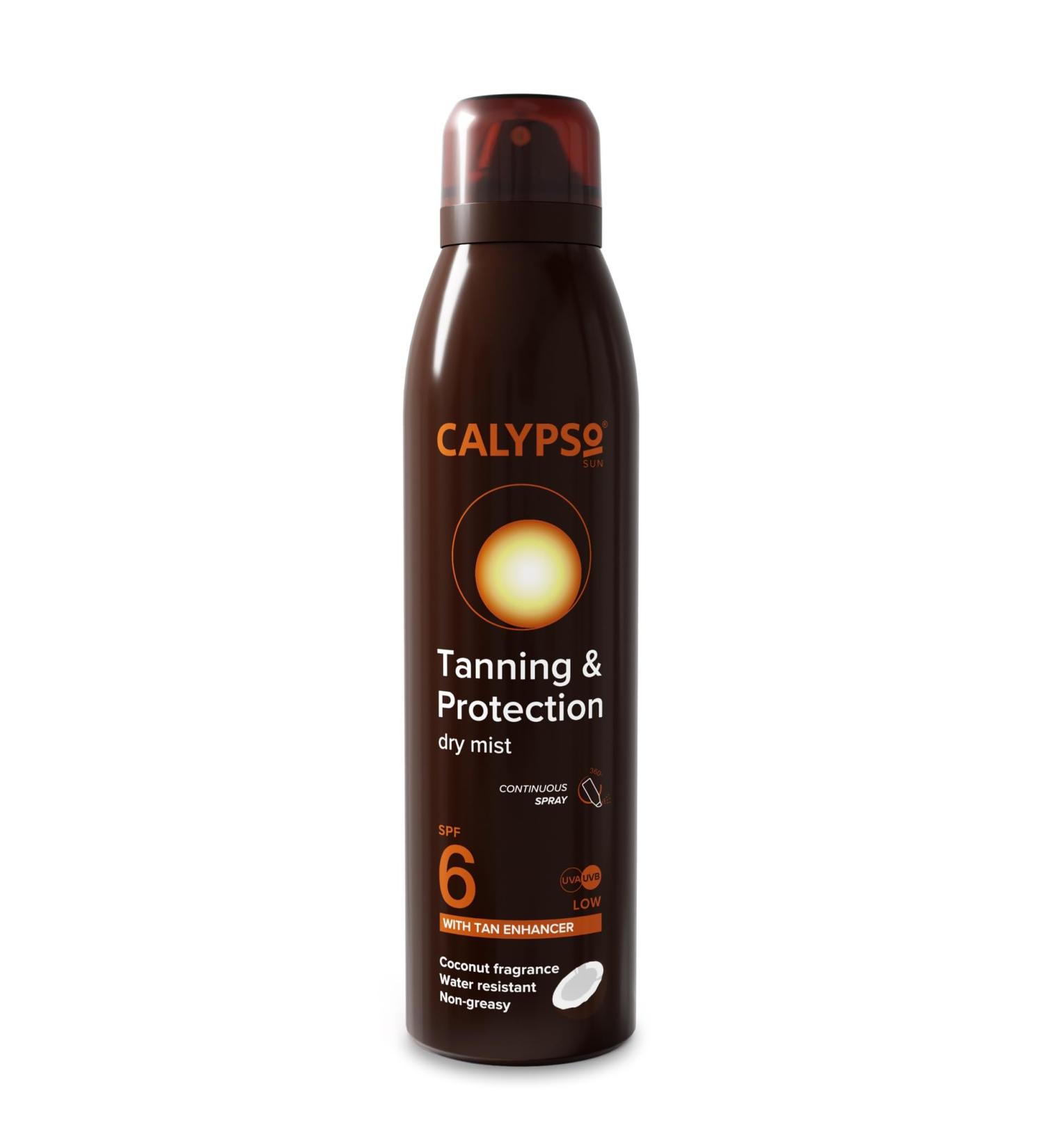 Calypso Tanning and Protection Spray SPF6 175 ml (Pack of 1) - Buy Online on GoSupps.com
