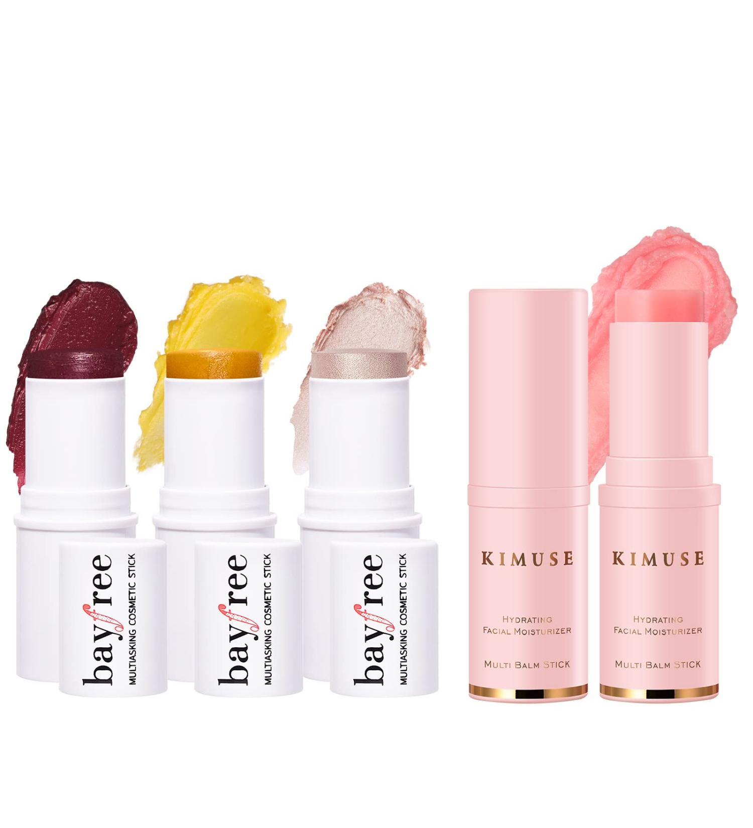 KIMUSE Cosmetics Multi Stick Trio & Hydrating Moisturizing Stick - Face Skin Care Set - Buy Online on GoSupps.com