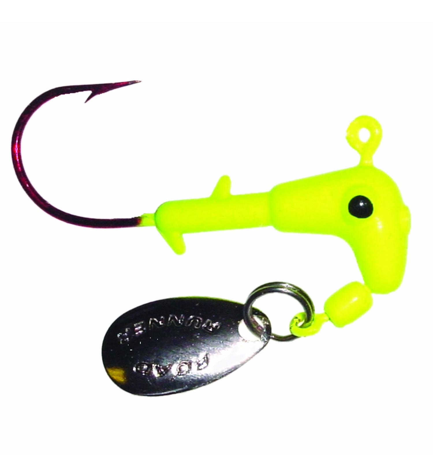 Blakemore TTI Fishing Co Road Runner Bleeding Bait 1/8-Ounce Chartreuse