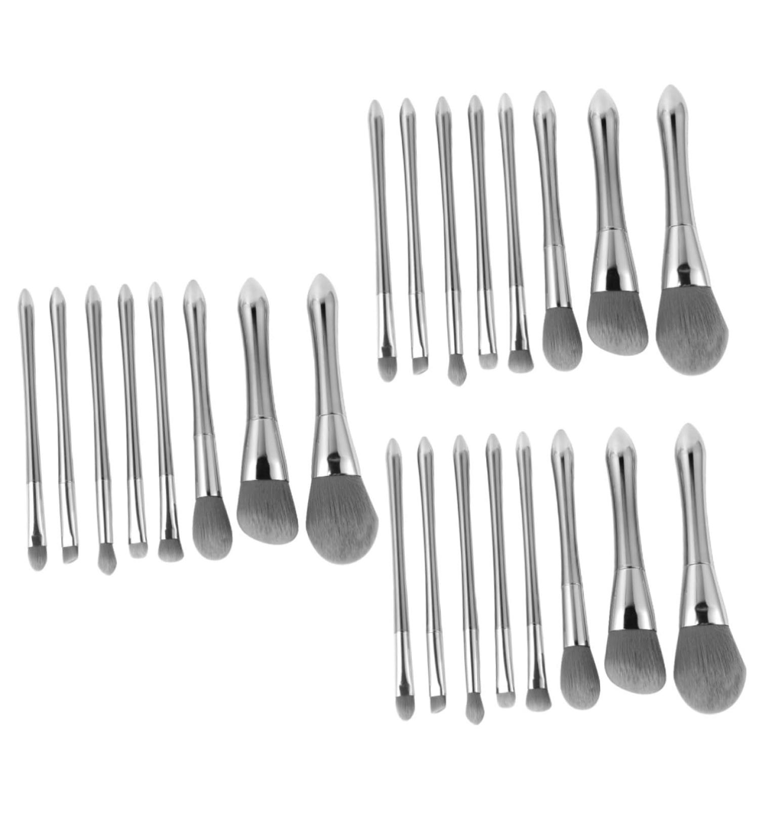 Beaupretty 24 Pcs Makeup Brush Set - Long Handle Foundation Brushes for Flawless Application | International Shipping Available - Buy Online on GoSupps.com