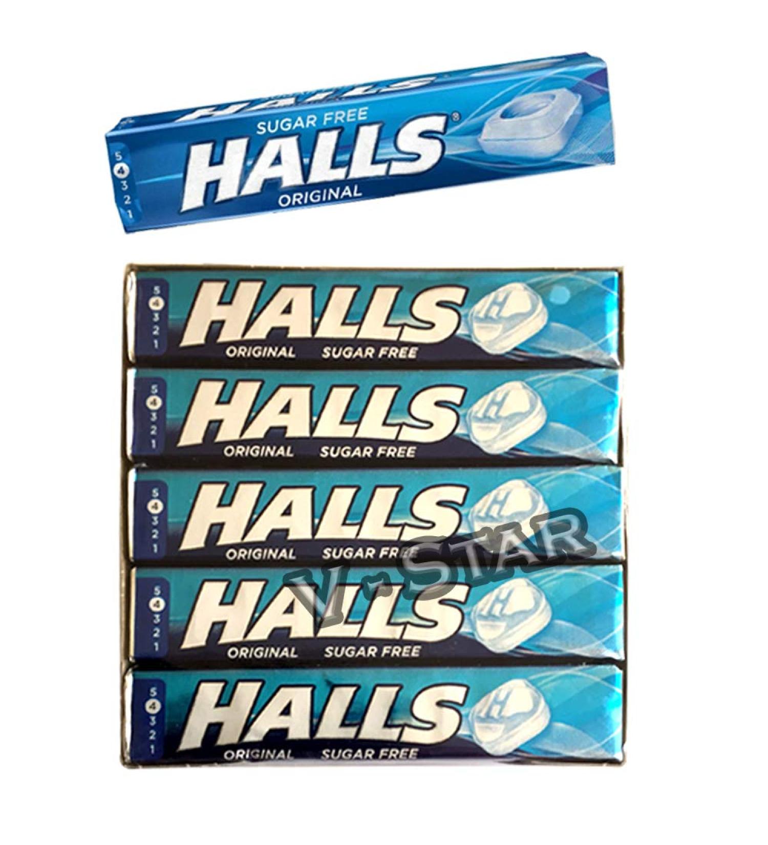 Buy Full Box of Halls Sugar Free Sweets 20 x 33g - Original Flavor | International Shipping Available - Buy Online on GoSupps.com