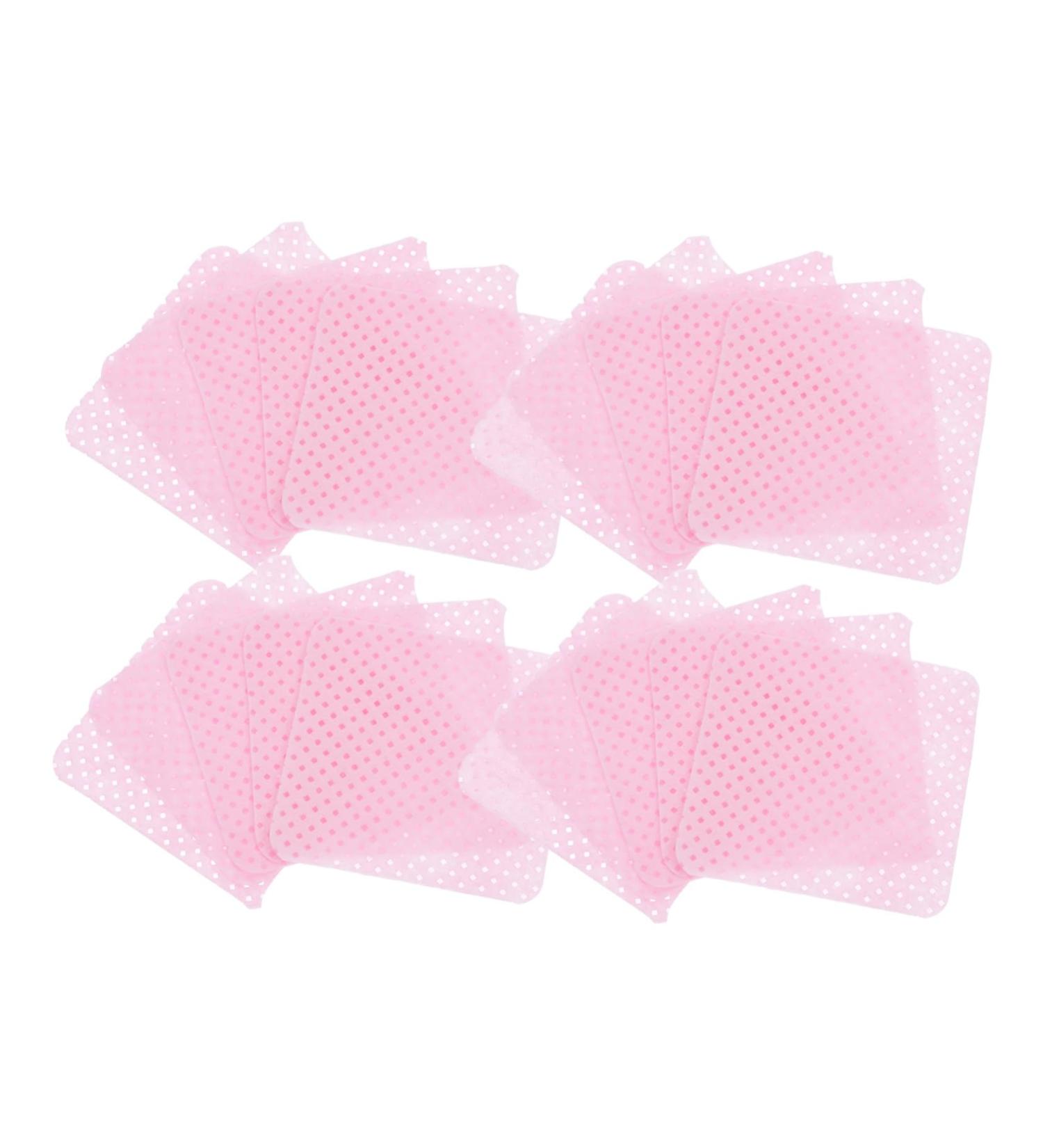 Mikinona 2 Boxes Nail Wipes Gel Nail Polish Cleaning Wipes Travel Wipes Travel Nail Polish Remover Gel Nail Remover Polish Remover Pads Glue Wipes Dip Polish Remover Nail Pads Cotton 4.80X4.80X0.10CM Pink - Buy Online on GoSupps.com