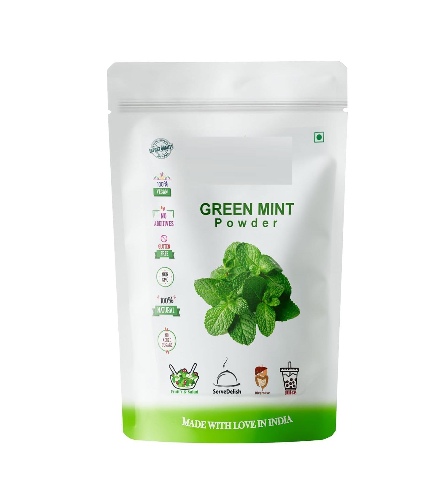 NN Green Mint Leaf Powder 100 GM - Buy Online on GoSupps.com