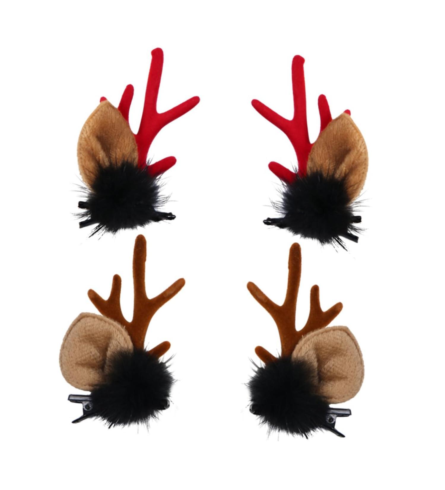 FOMIYES 2 Pairs Hair Clips Kids Hairpin Child Hair Accessories Christmas - Buy Online on GoSupps.com