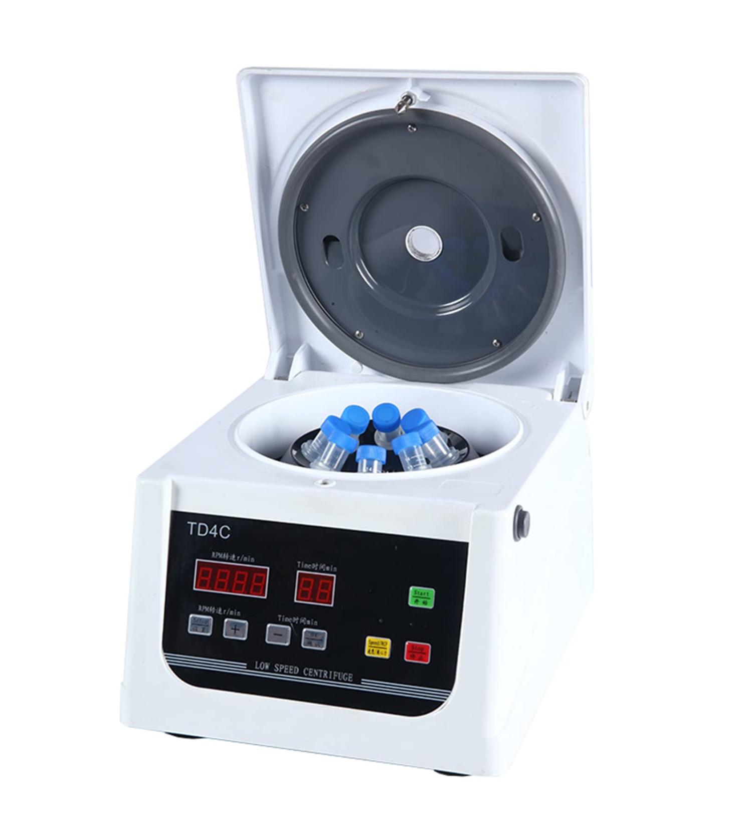 Electric Benchtop Centrifuge 15ml x 8 with LCD Screen 4000rpm Benchtop Centrifuge with 2200xg 220V 99min Time Control Laboratory Centrifuge for Medical Hospital University - Buy Online on GoSupps.com