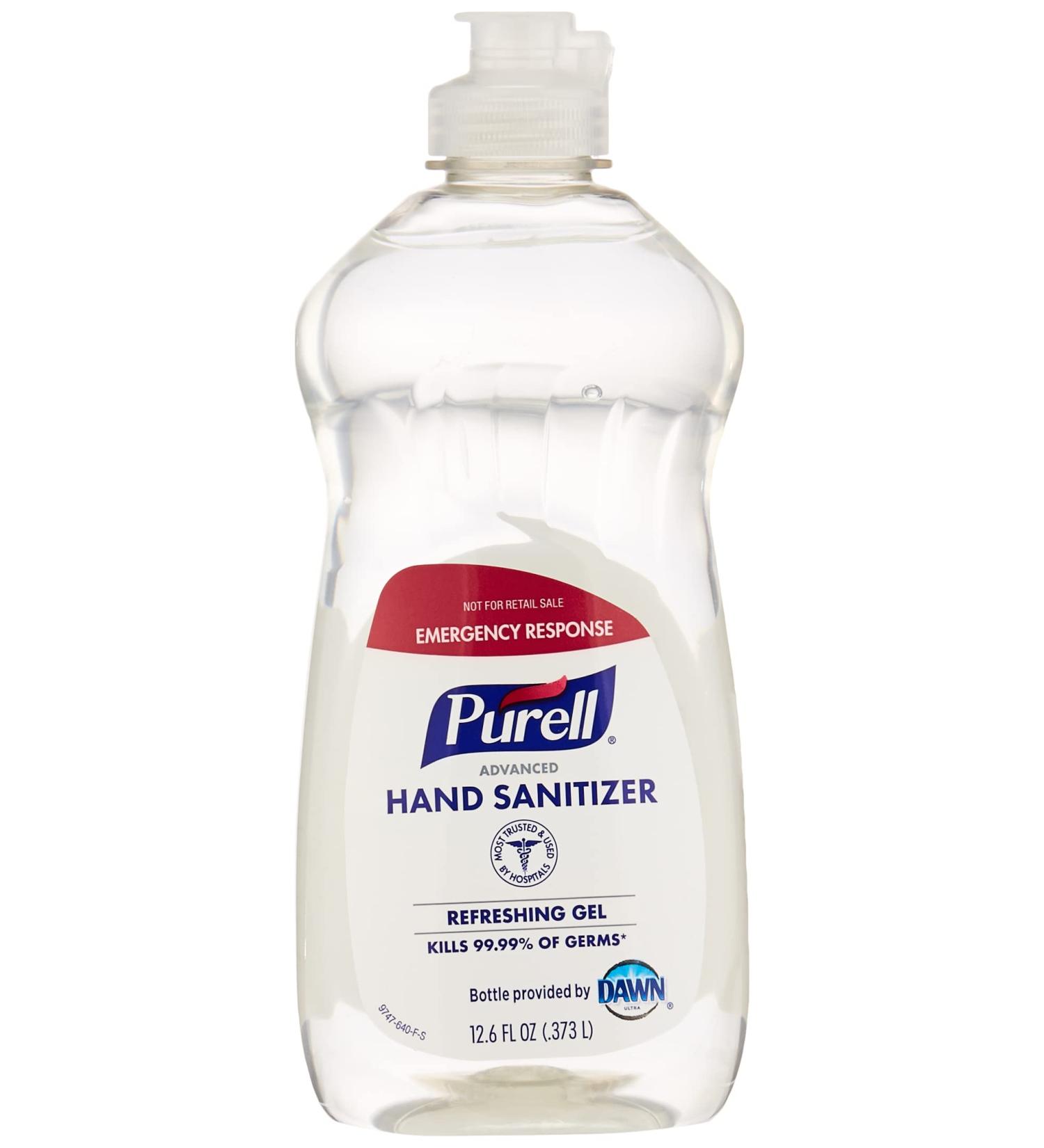 Purell Advanced Hand Sanitizer Gel, Clean Scent, 12.6 oz - Unscented, Pack of 1 - Buy Online on GoSupps.com