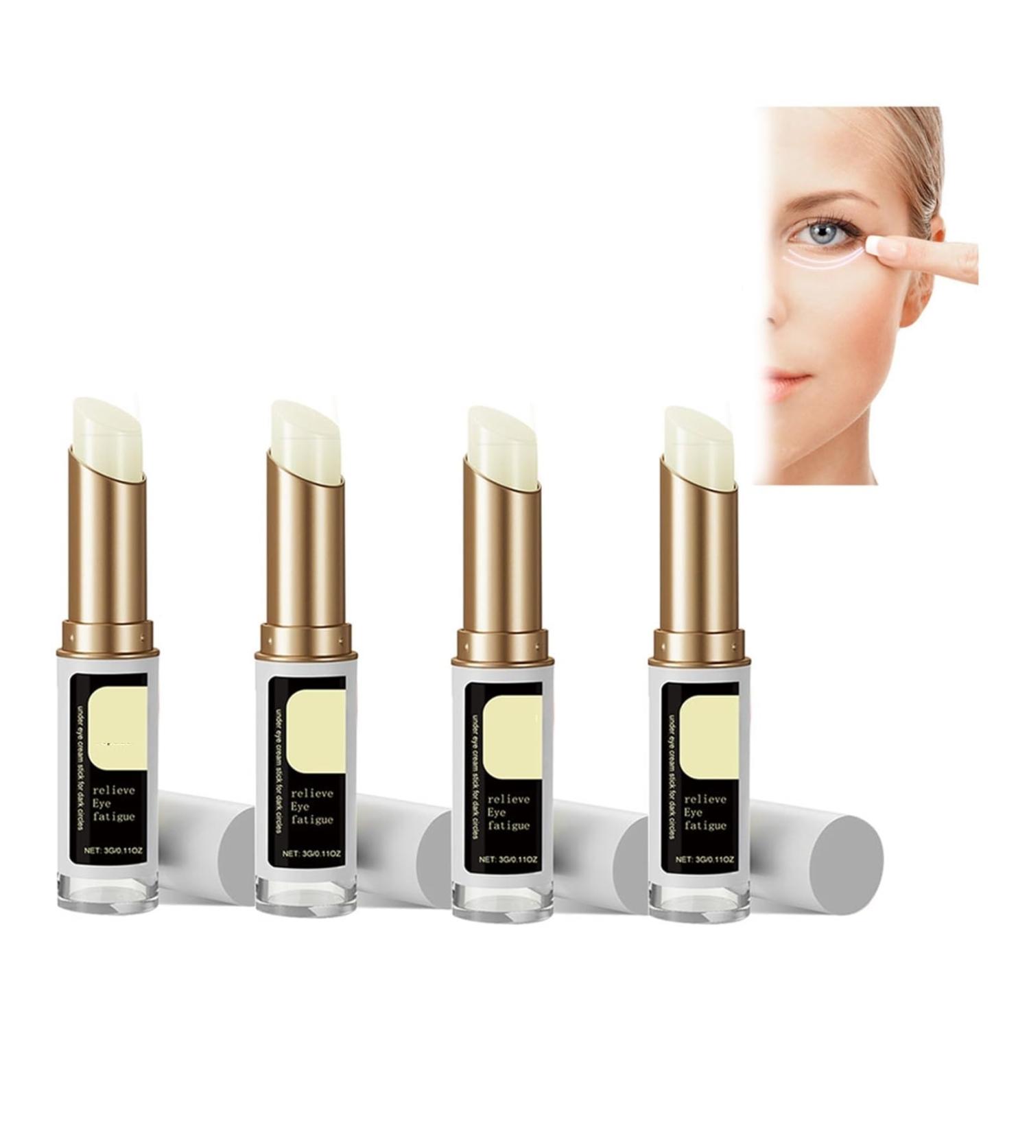 Stick Contour Des Yeux L'huile Min rale - Soin Hydratant for Minimiser Les Poches t Les Ridules Nourrit le Contour D licat Des Yeux(#1 4pcs) - Buy Online on GoSupps.com