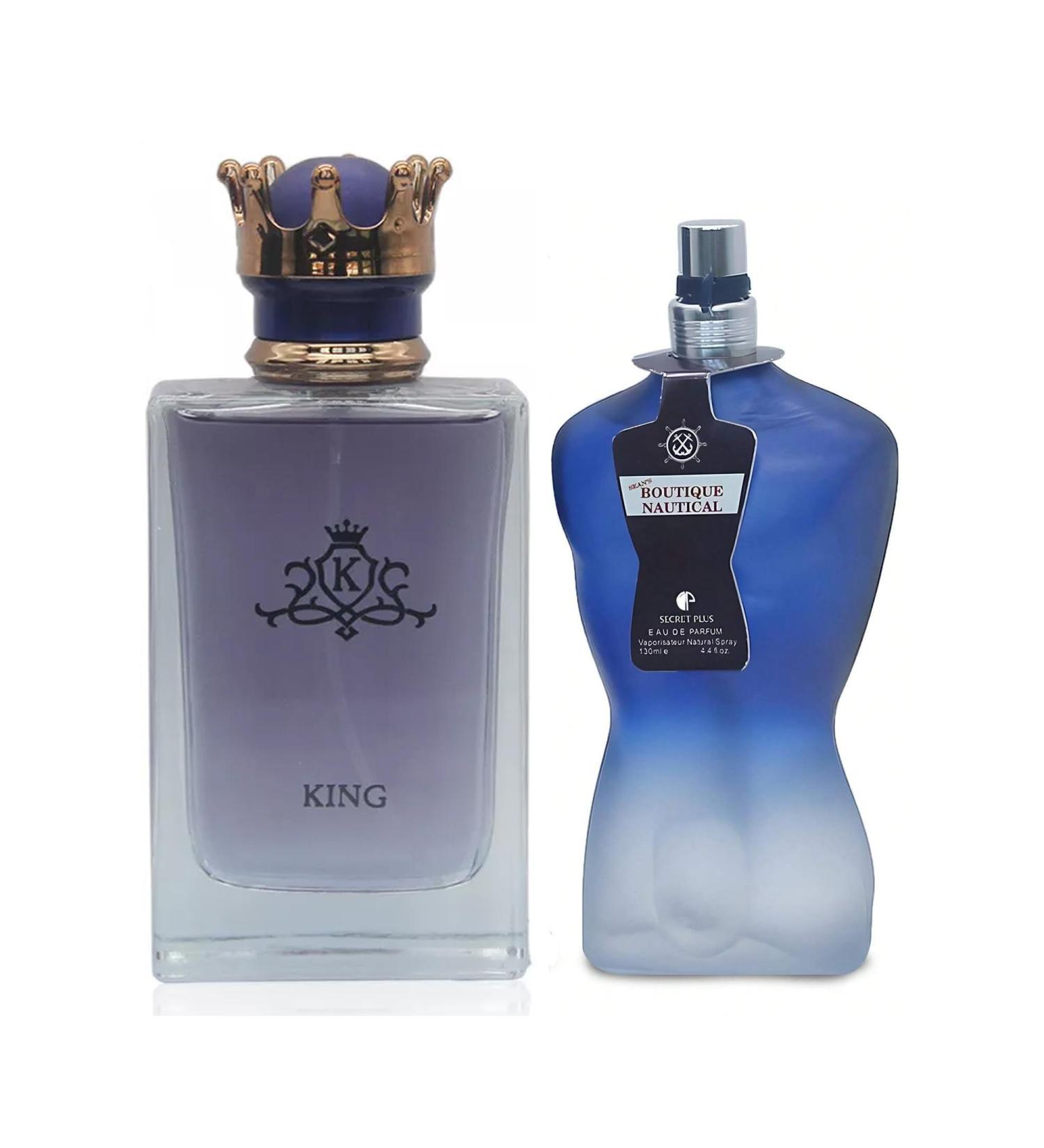 King&Sean's Boutique Nautical Men Cologne Set Eau De Parfum Spray For Men Fruity Notes Enriched By A Strong Woody Based Fragance Ideal for Day Wear - 3.4 Fl Oz - Buy Online on GoSupps.com