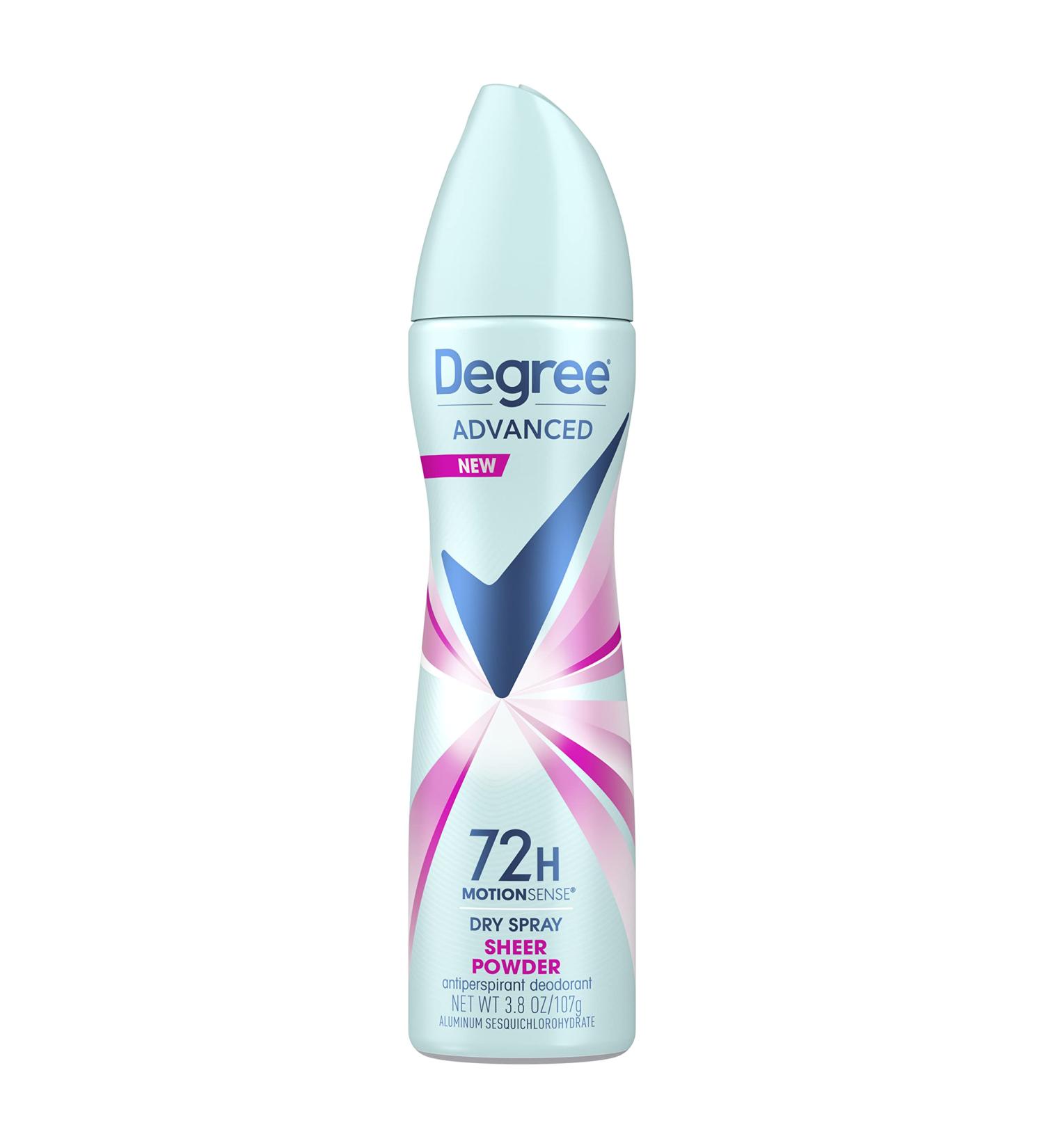 Degree Sheer Powder Antiperspirant Deodorant Dry Spray for Women 3.8 oz (Pack of 1) - Buy Online on GoSupps.com