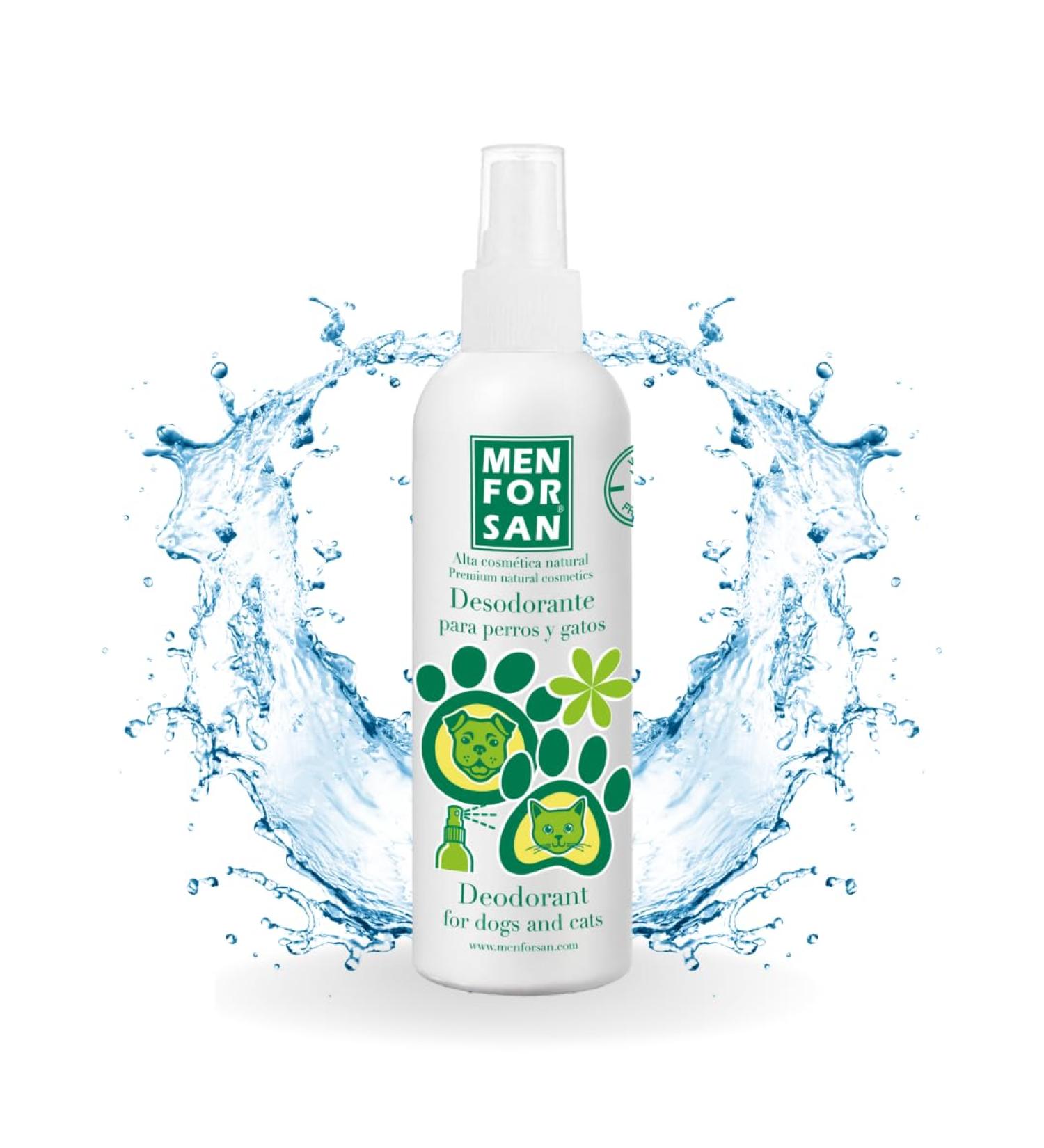 Menforsan Deodorant for Dogs and Cats - 125 ml | Best Pet Odor Eliminator | Fast International Shipping - Buy Online on GoSupps.com
