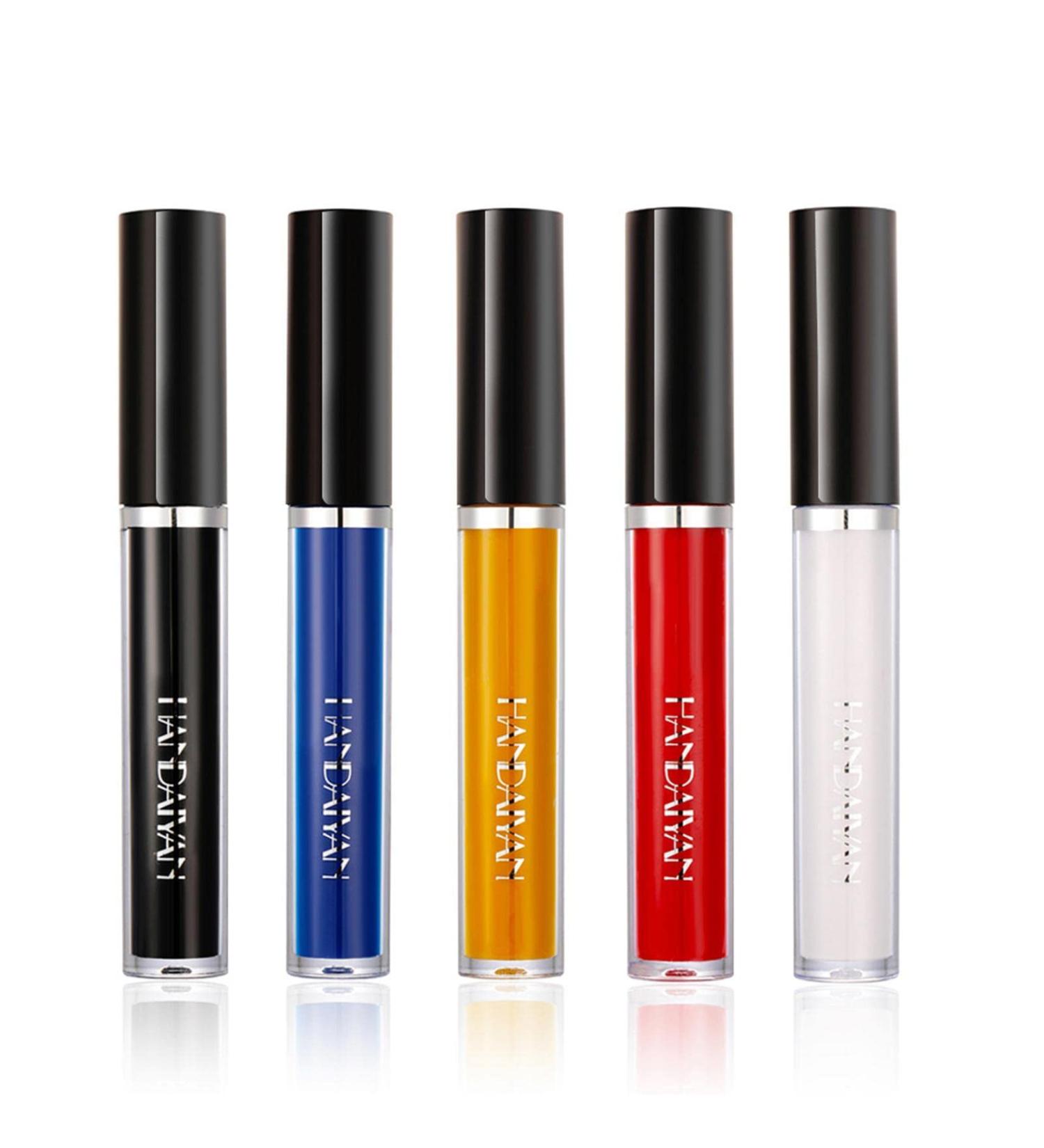 Vigcebit Lip Stain Set - 5 Long-Lasting DIY Lip Plumper Glosses | Must-Have Makeup for Parties Weddings & More - Buy Online on GoSupps.com