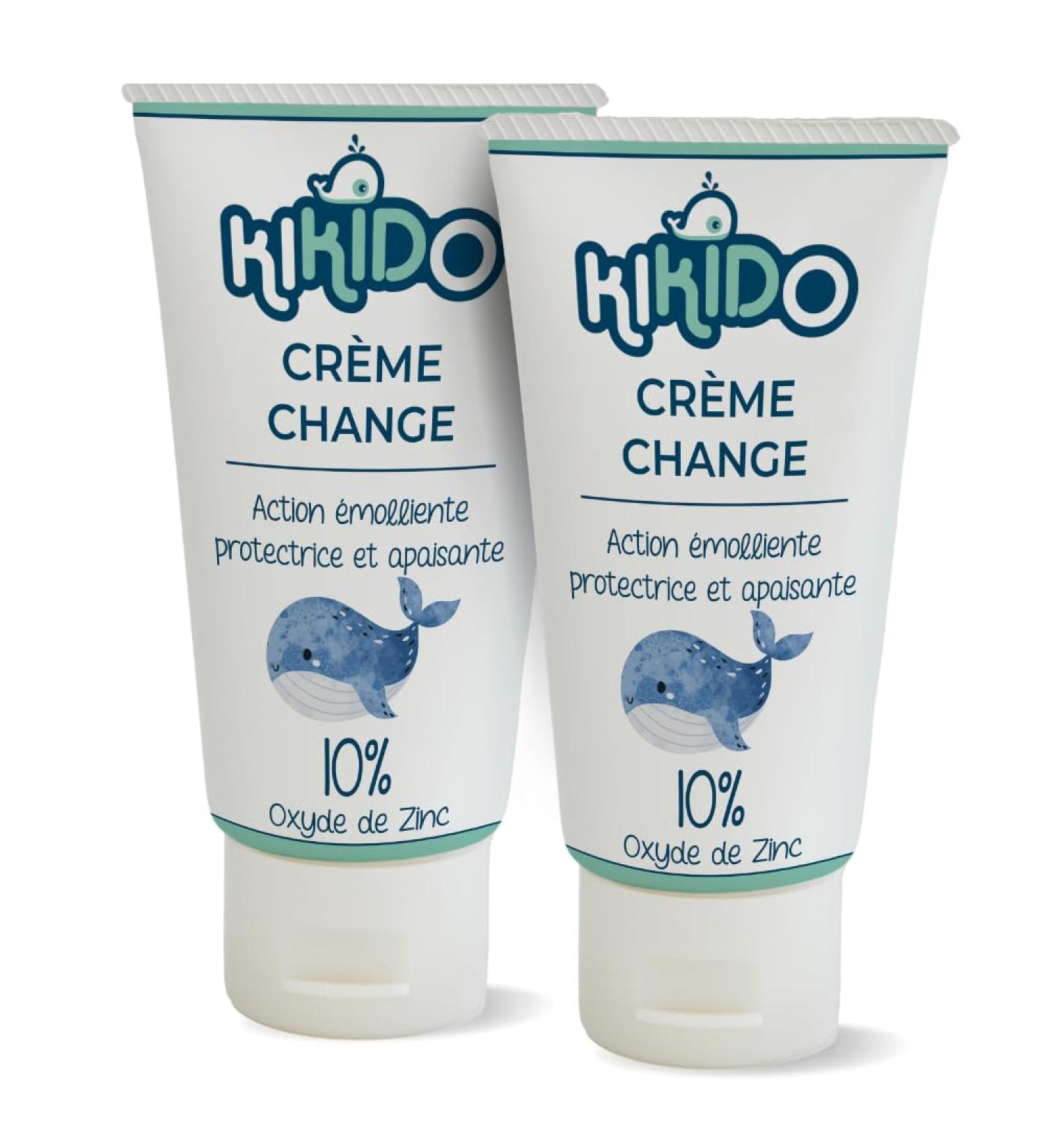 Kikido Baby Changing Cream 100 ml - X2 Zinc Oxide Protective Paste 10% Sensitive Skin - Soothes and Protects Moisturizing Cream for Baby Barrier Effect Face and Body 100 ml - Buy Online on GoSupps.com