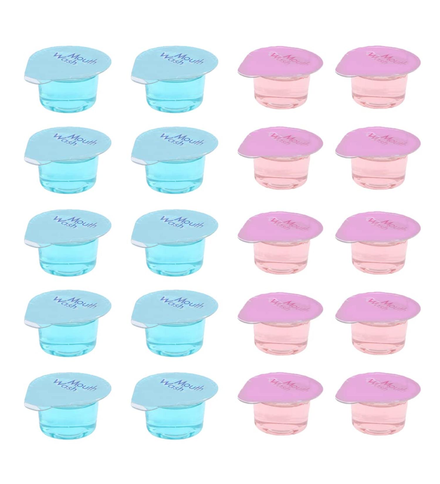 Rince-bouche jetable 20 pi ces liquide de bain de bouche Portable pour une haleine fra che soins des gencives hygi ne buccale blanchiment des dents utilisation en voyage - Buy Online on GoSupps.com