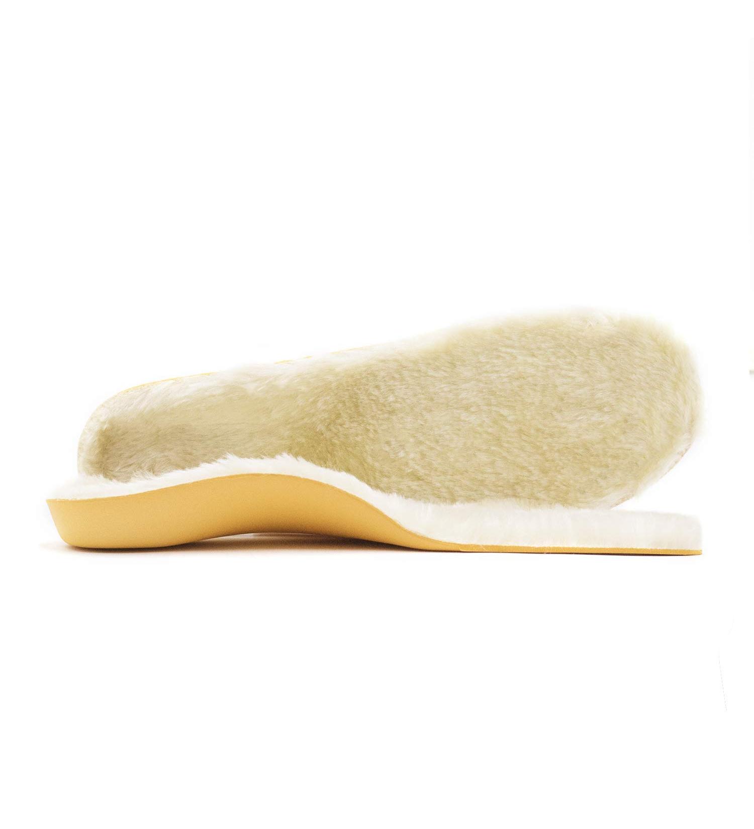 Cozy Sheepskin Wool Insoles with Arch Support | Universal Shoe Inserts for Women & Men | Replacement Insoles for Boots | Size S (35) | Fits US 7.5-9 - Buy Online on GoSupps.com
