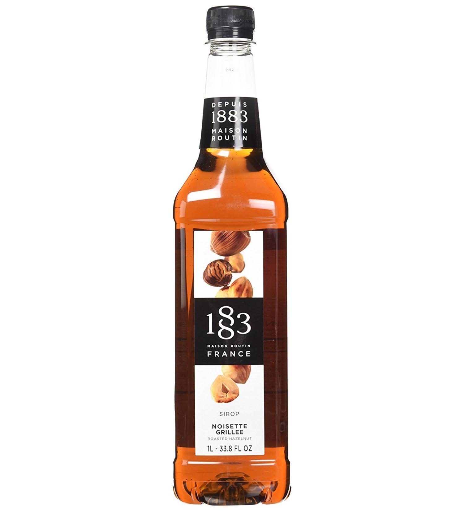 Maison Routin 1883 Roasted Hazelnut Syrup Glass Bottle 250ml