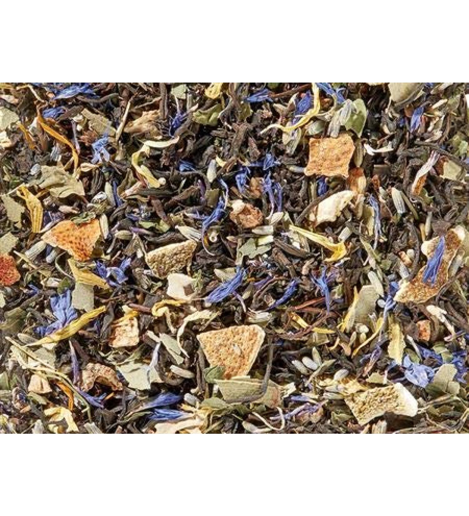 Dethlefsen Balk 1 kg BIO black tea mix kbA lavender lime mint aromatized DE KO006