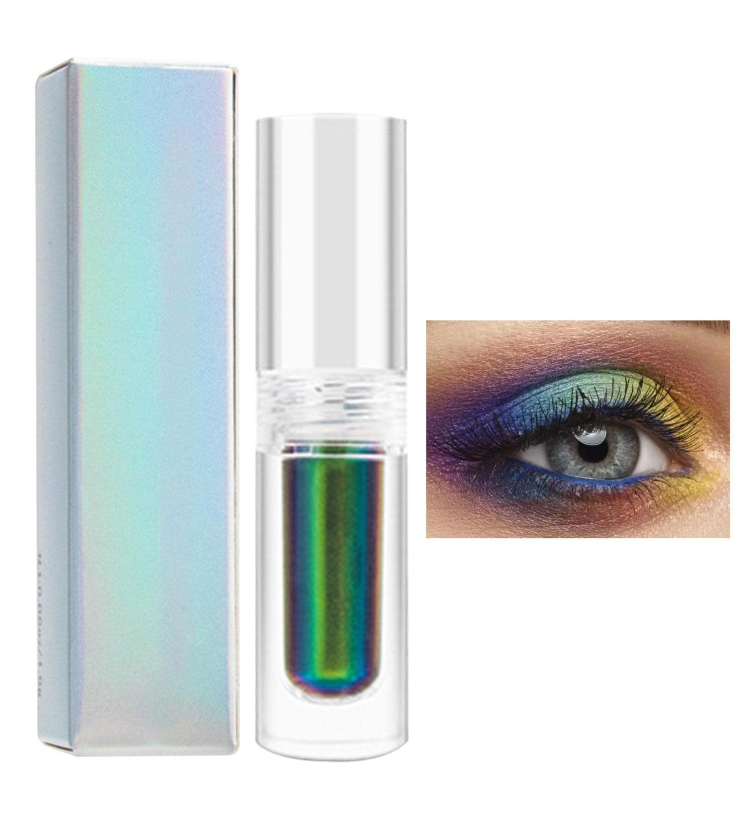 Chameleon Eyeshadow - Intense Pigment Chameleon Eyeshadow Liquid Eyeshadow - Long-Lasting Liquid Highlighter Shimmer Eye Makeup for Multichrome Eye Looks Coatuiyo - Buy Online on GoSupps.com