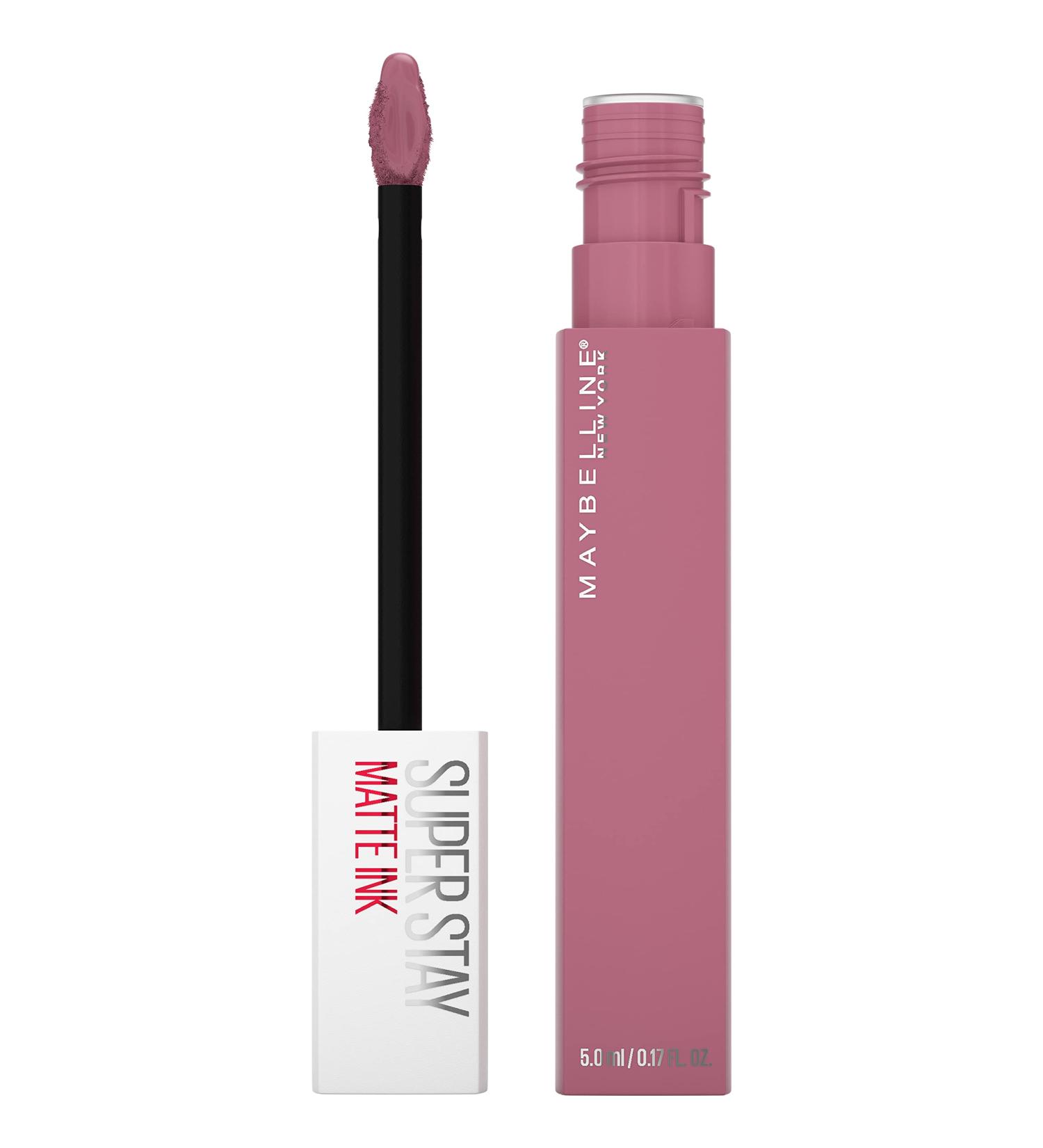 Maybelline Super Stay Matte Ink Liquid Lipstick - Revolutionary Light Mauve Pink, 0.17 Fl Oz - Buy Online on GoSupps.com