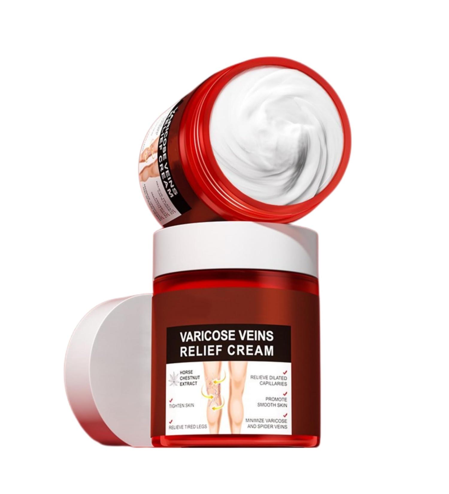 Saluaqui 80g Varicose Veins Relief Cream - Professional Treatment for Calf Muscle & Leg Phlebitis - Buy Online on GoSupps.com