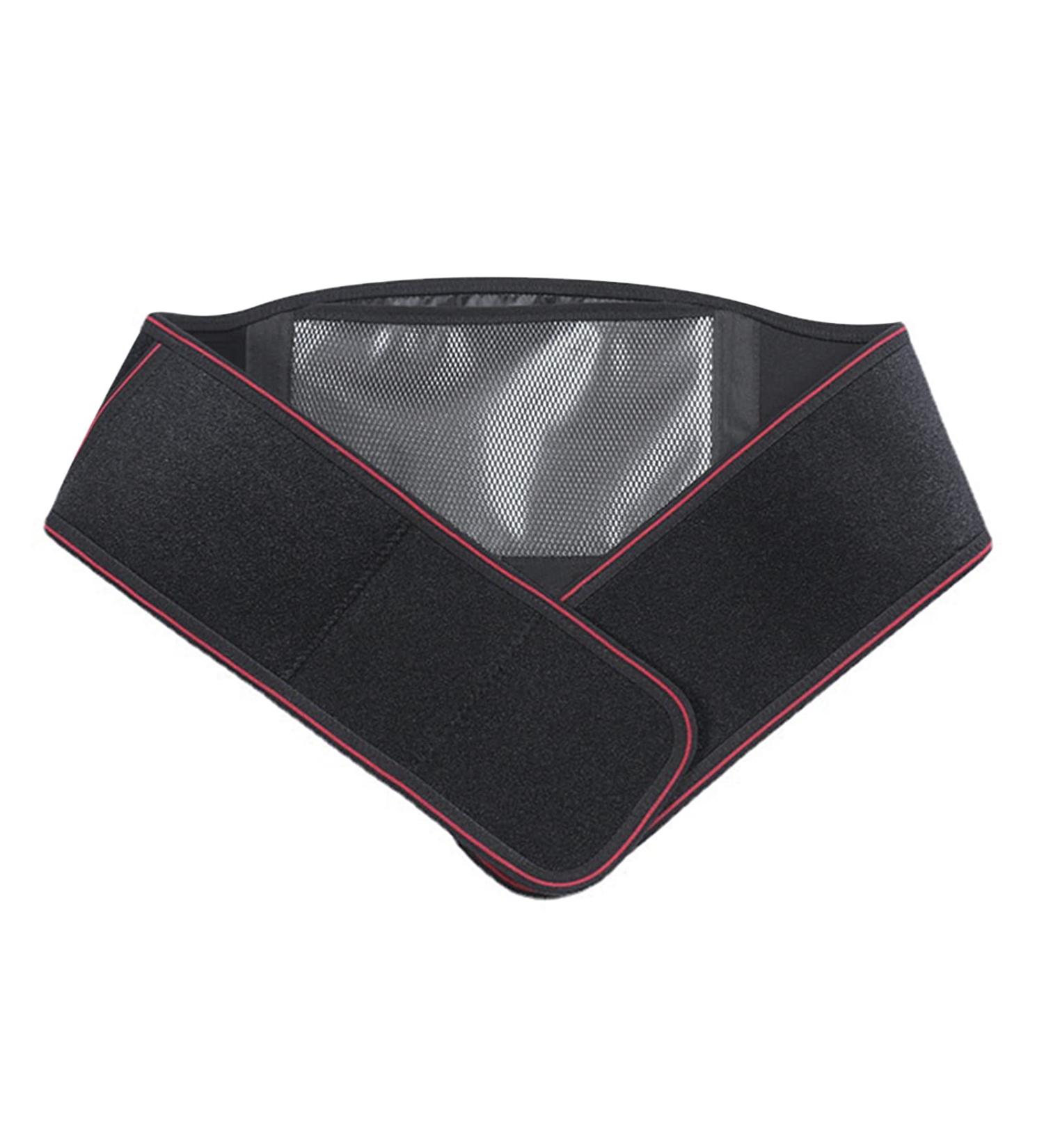 Thermal Heated Therapy Lumbar Support Belt - Self-Heating Back Brace for Pain Relief | Gauss Magnets | Comfort for Men & Women - Buy Online on GoSupps.com