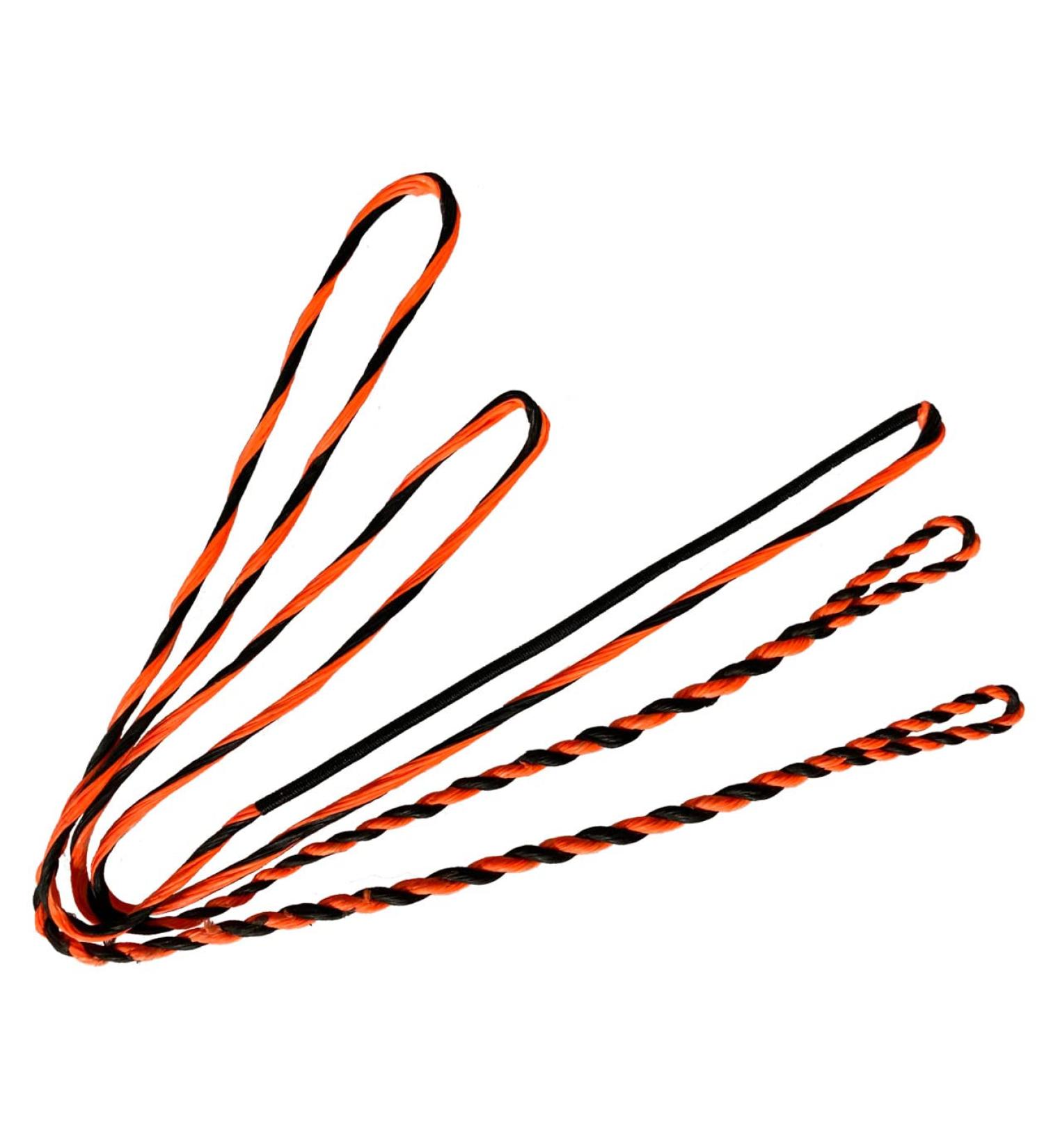DEERACE D97 Handmade Flemish Twist Fast Flight Bow String - Orange | AMO 70 Bow Length - Buy Online on GoSupps.com