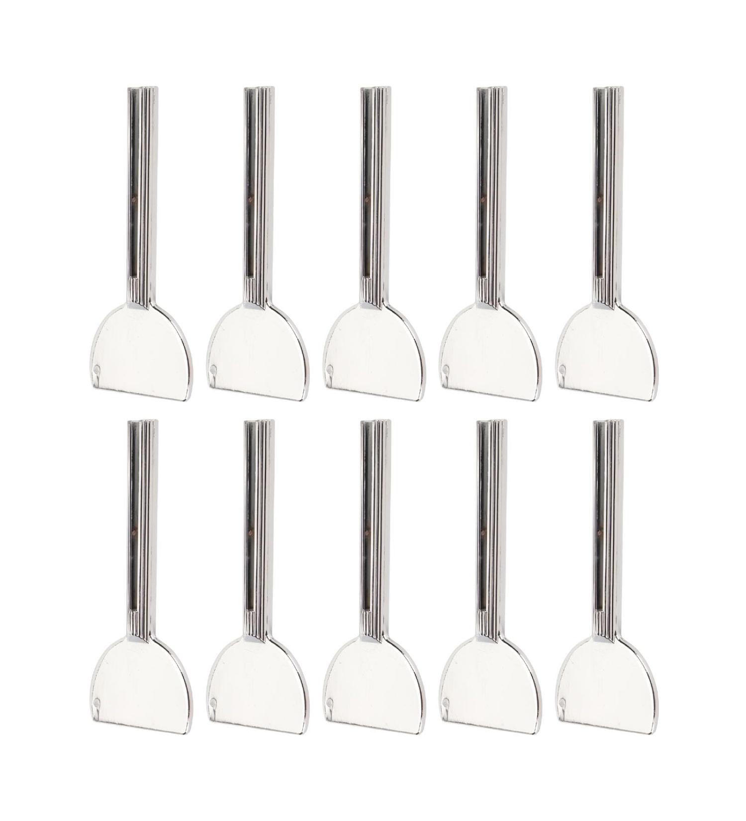 10-Pack Stainless Steel Tube Squeezer Set with Key Roller - Minimize Hair Dye Waste | International Shipping Available - Buy Online on GoSupps.com