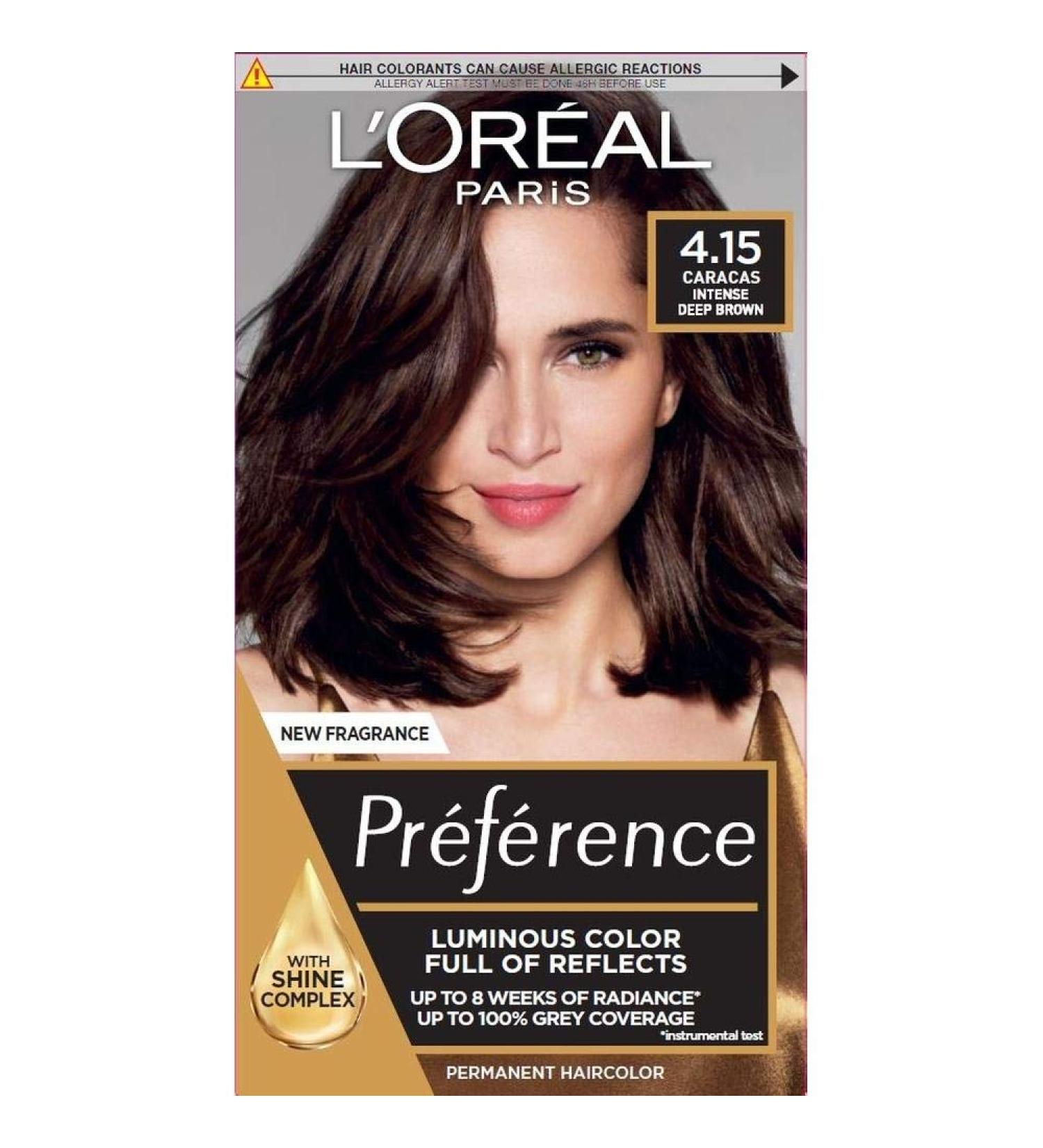 L'Or al Paris Infinia Preference Coloring