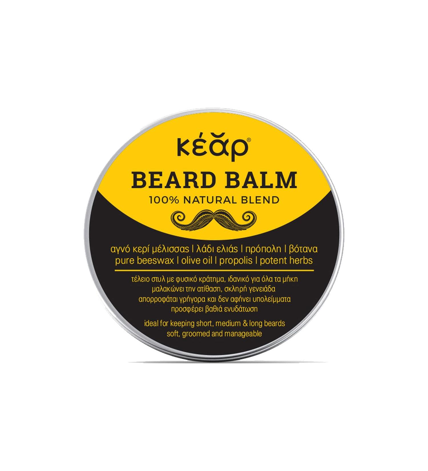 KEAP FACE & BODY Kear Beard Balm: Tame nourish and style all-natural beard care 60 ml - Buy Online on GoSupps.com