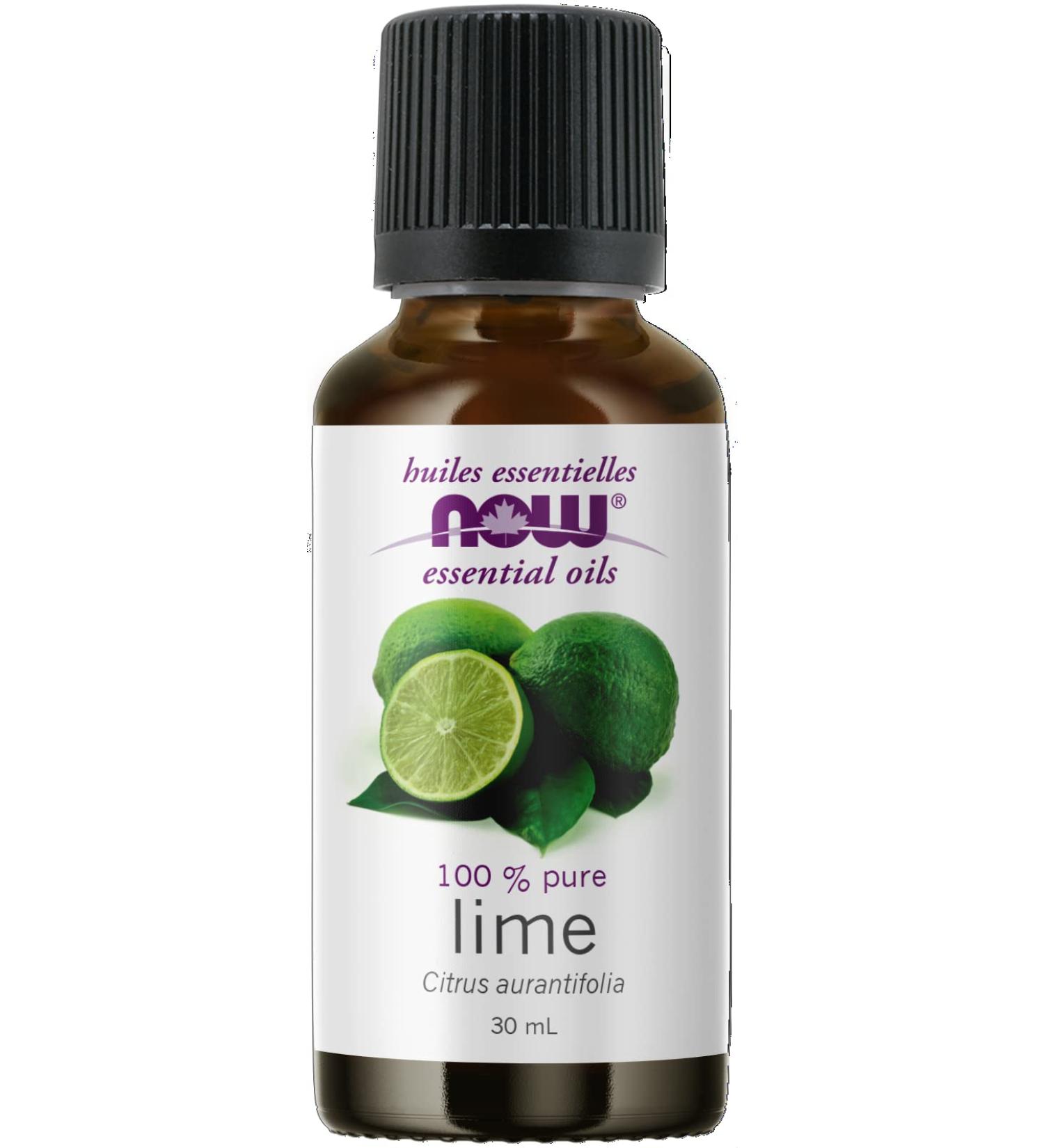 Now Foods Lime Oil (Citrus aurantifolia)30mL - Buy Online on GoSupps.com