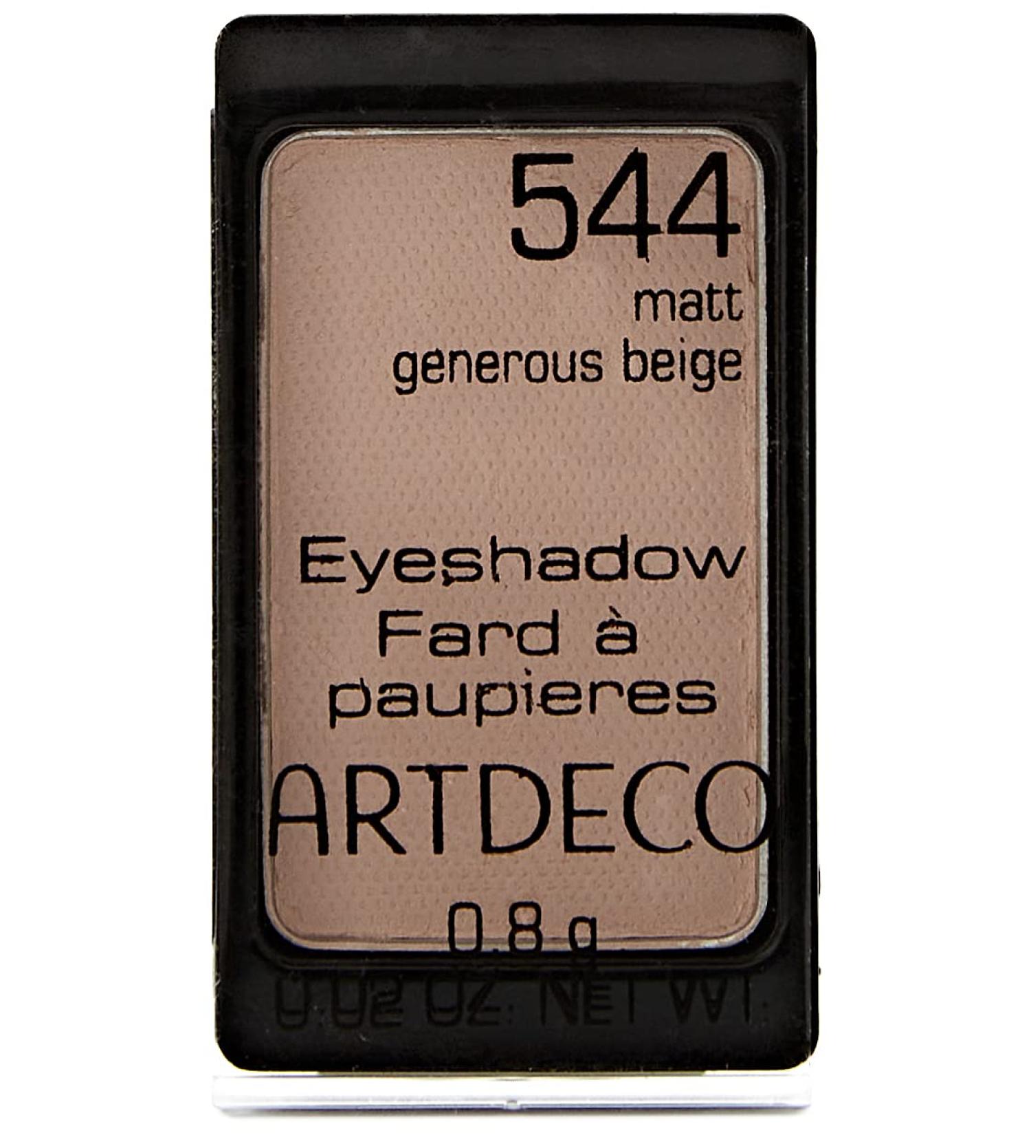 ARTDECO Intense Matte Eyeshadow - Generous Beige 544 | Premium 1g Makeup for Irresistible Eyes - Shop Internationally - Buy Online on GoSupps.com