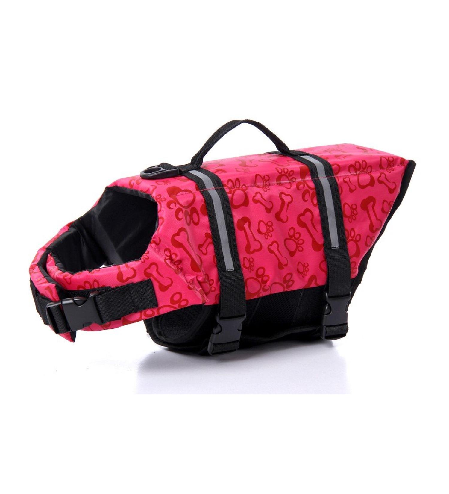 Surblue Dog Life Jacket XL Pink - Adjustable Pet Flotation Vest for Water Safety | Pool, Beach, Boating, Swimming - Buy Online on GoSupps.com