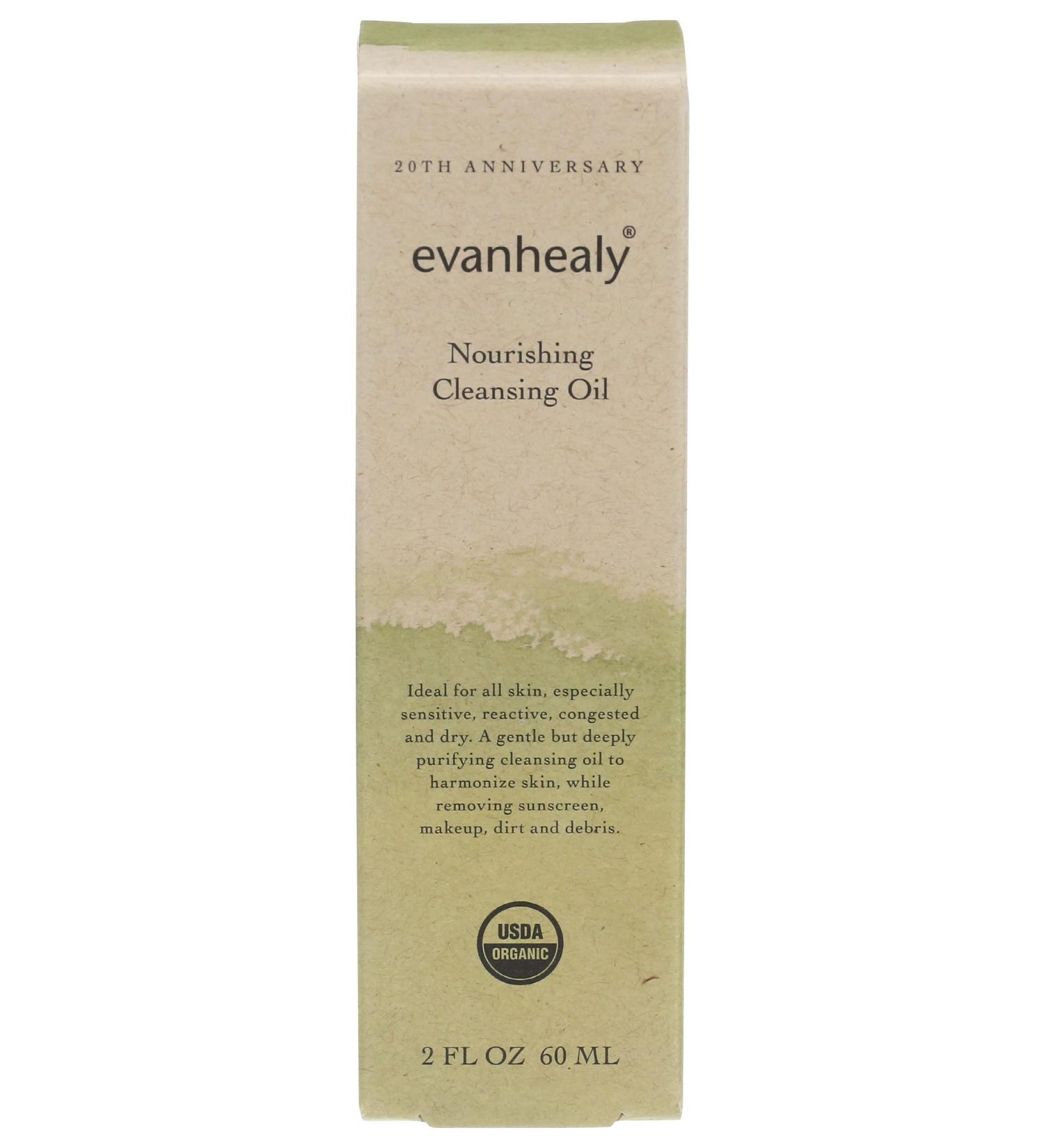 Evanhealy Nettle Olive Leaf Cleansing Oil - Nourishing Facial Cleanser for Glowing Skin | International Shipping Available - Buy Online on GoSupps.com