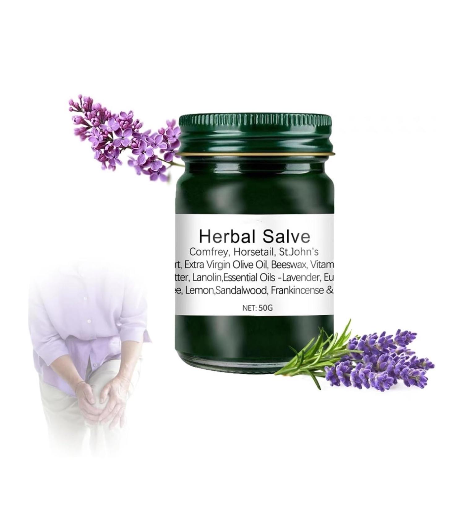 Organic Comfrey Salve for Bone Healing | Herbal Relief - 1pc | Shop Internationally - Buy Online on GoSupps.com