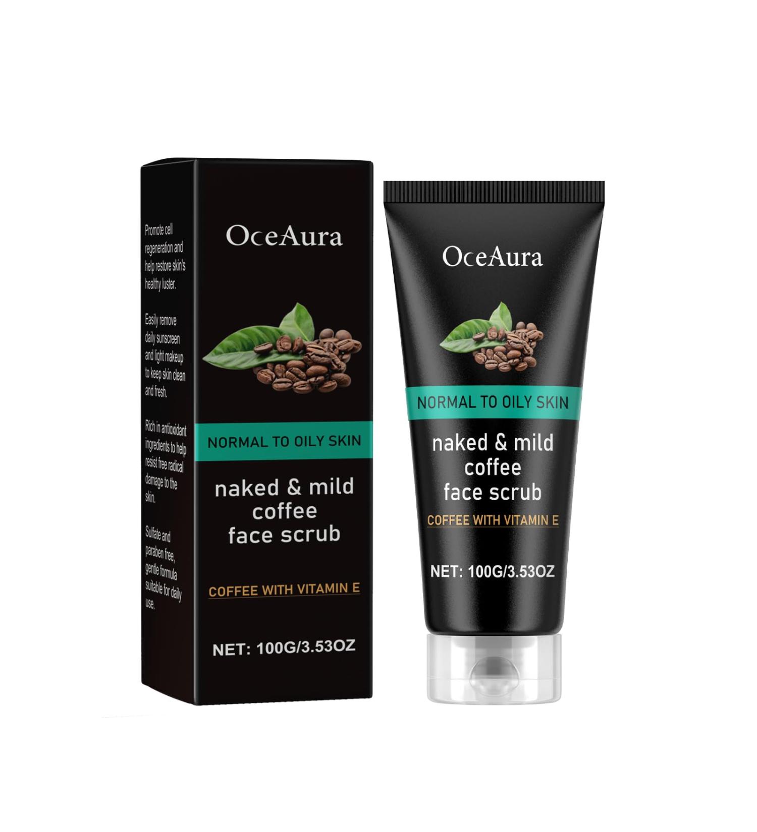 OLLZPJFPK Caffeine Facial Cleanser Gentle Exfoliating Blackhead Facial Care Cleansing Pore Cleanser - Buy Online on GoSupps.com