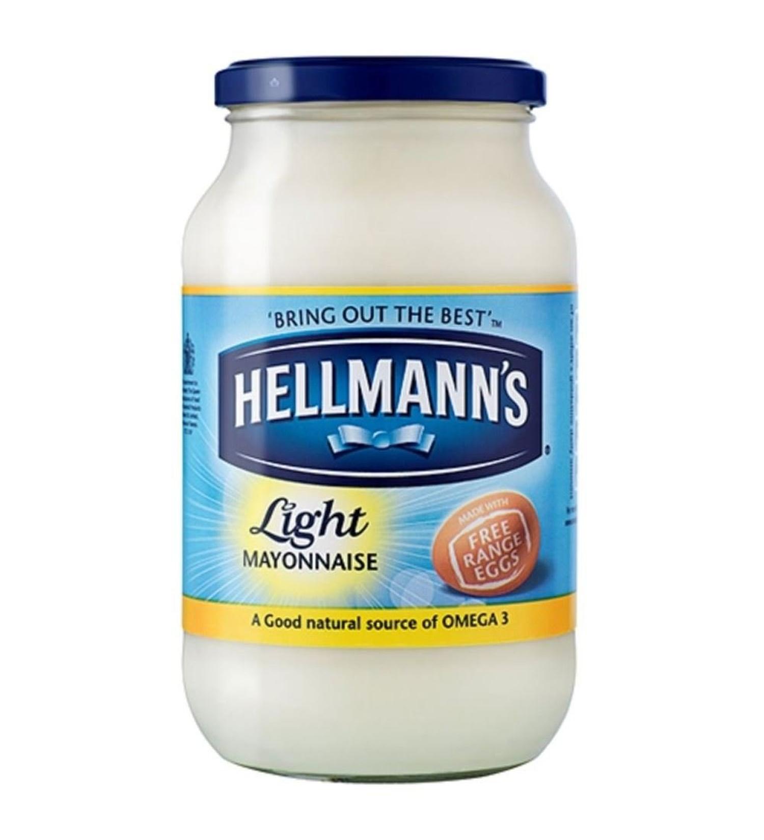 Hellmann's Light Mayonnaise (600g) - Pack of 2