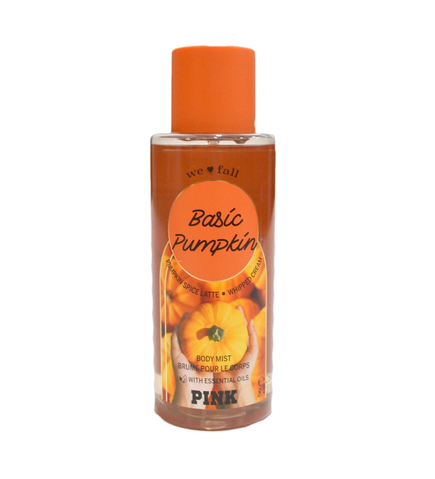 Victoria's Secret Pink Fragrance Mist 8.4 Fl Oz (Basic Pumpkin)