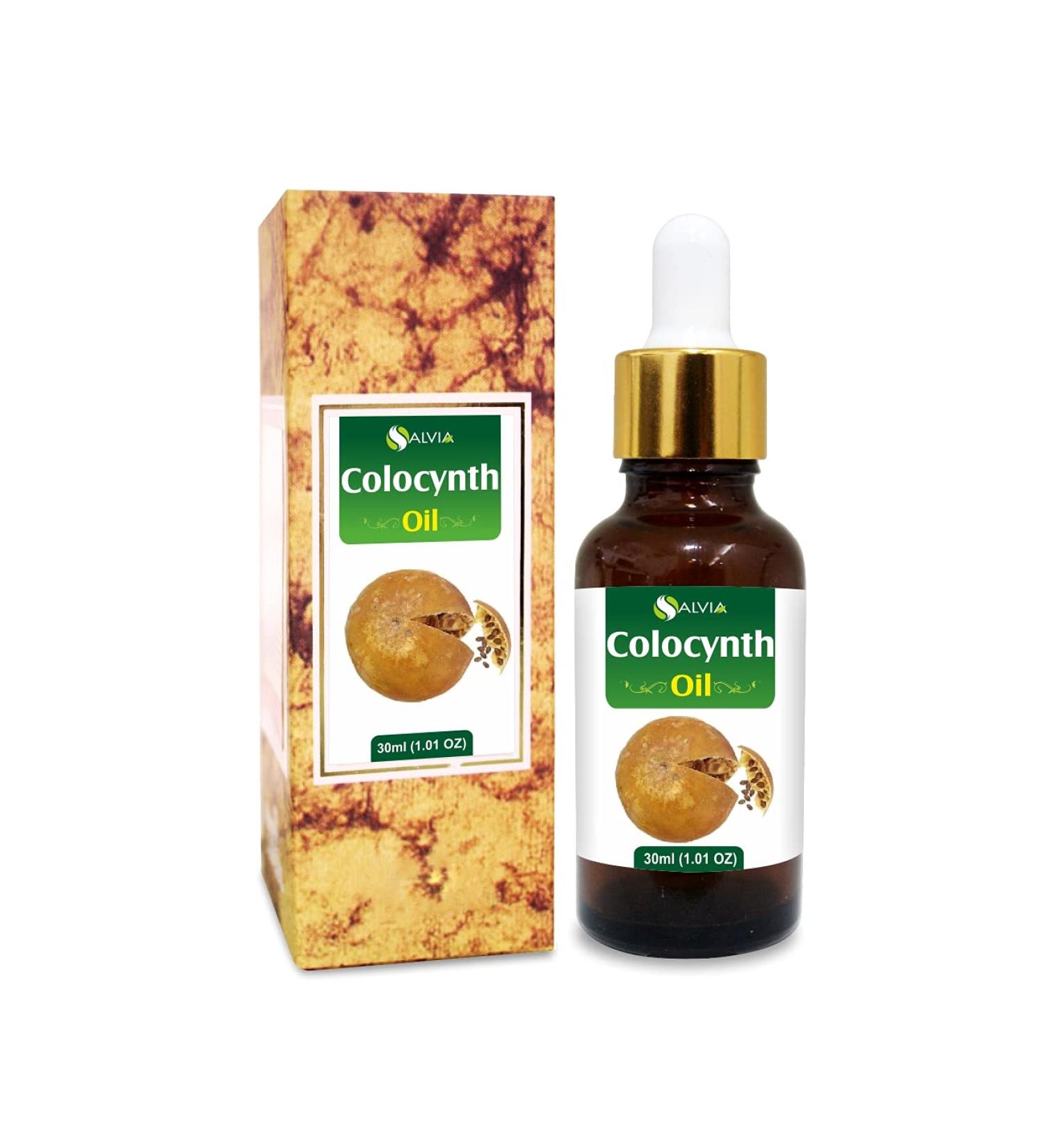 Colocynth Oil - Pure & Natural Cold-Pressed Oil for Hair & Skin Care - 30 ML - Buy Online on GoSupps.com