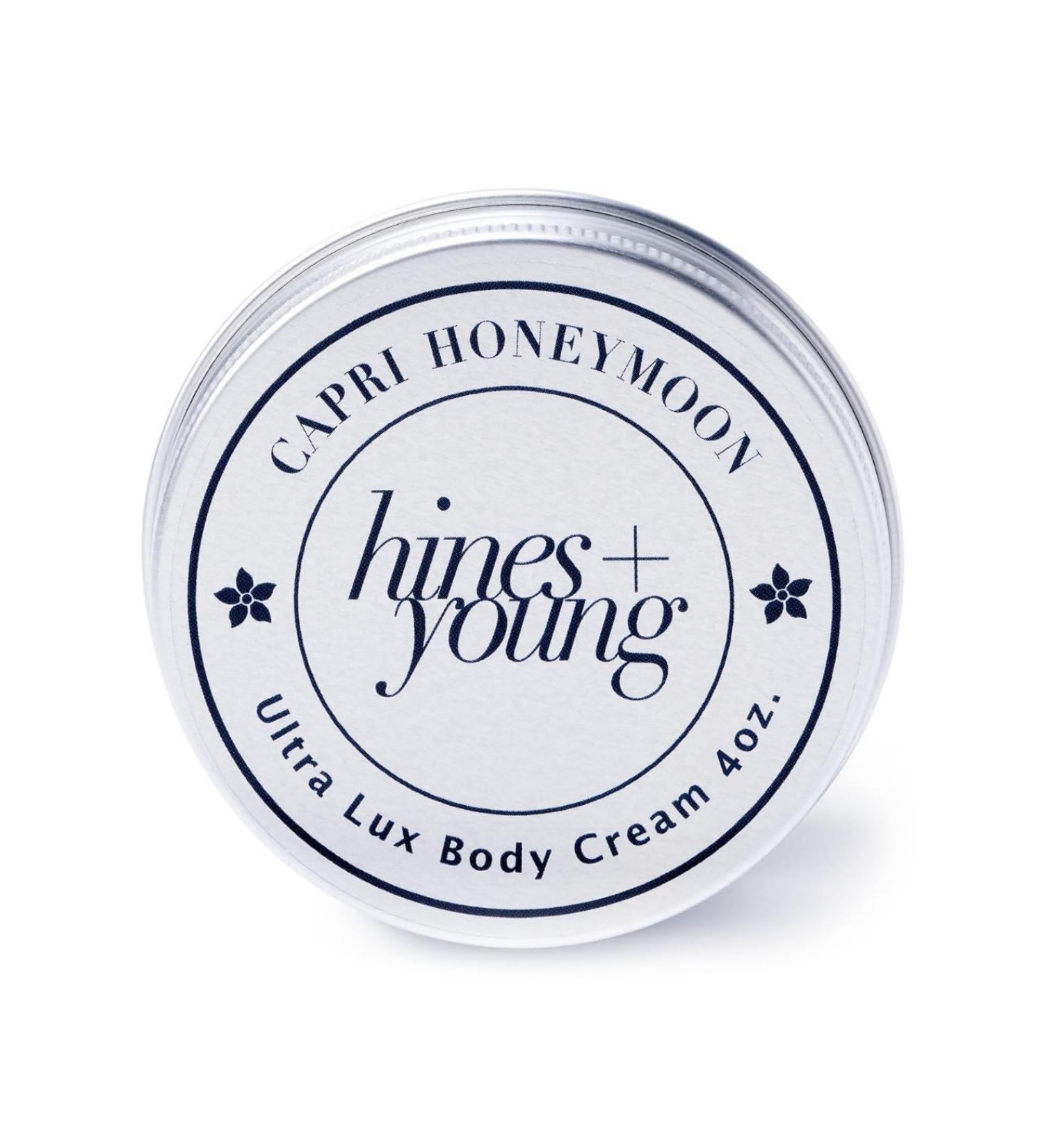 Tin Body Cream - Hydrating & Nourishing for Softer Skin | Natural Ingredients All Skin Types | Phthalate & Paraben Free - Capri Honeymoon (4 oz - Buy Online on GoSupps.com