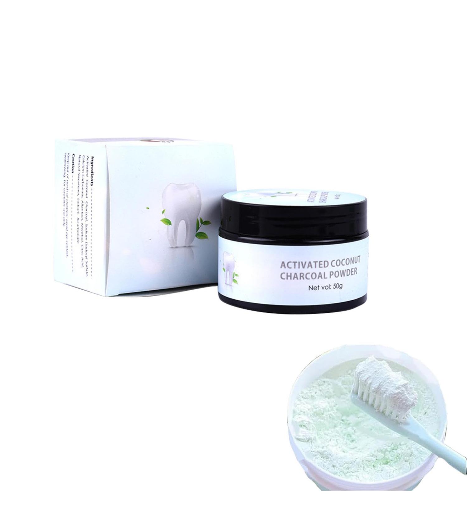 Paris Tooth Whitening - Natural Activated Charcoal Powder for White Teeth & Spot Removal (1PC) - Buy Online on GoSupps.com